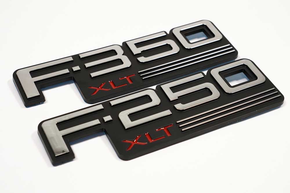 Complete Performance F250 XLT Badge - 1992-1997 Ford F-Series - Image 3