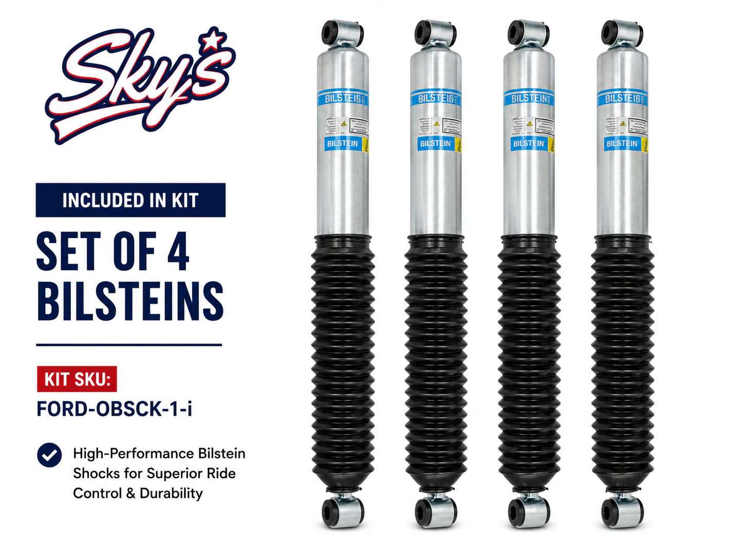 1992-1997 FORD F-250/350 2" OBS SPRING FSR COMPLETE Kit - Image 3