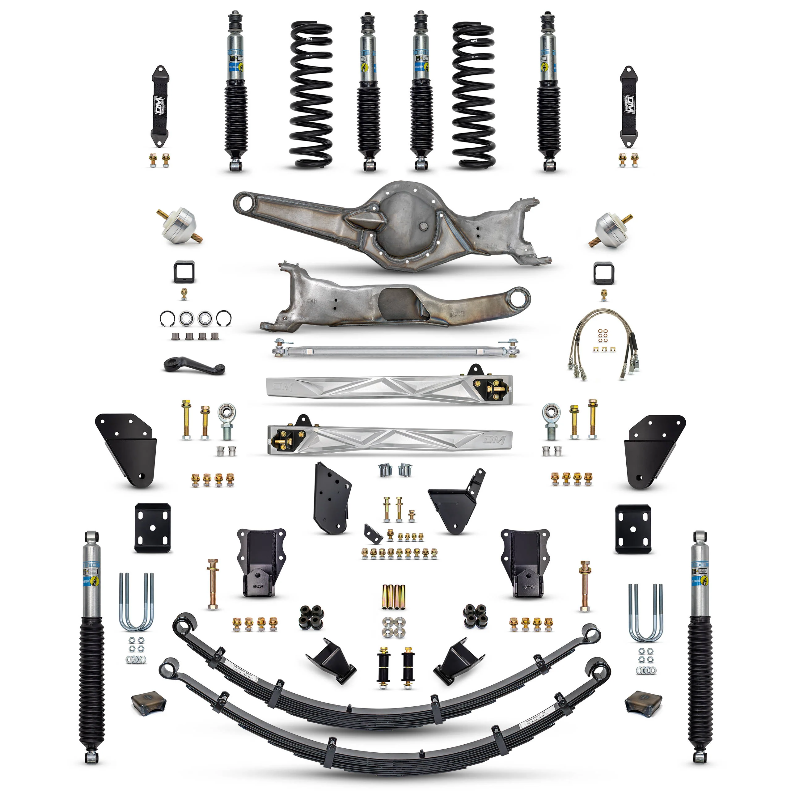 80-96 4WD F150 6" Lift Kit "BETTER" Combo (Front and Rear) - Image 10