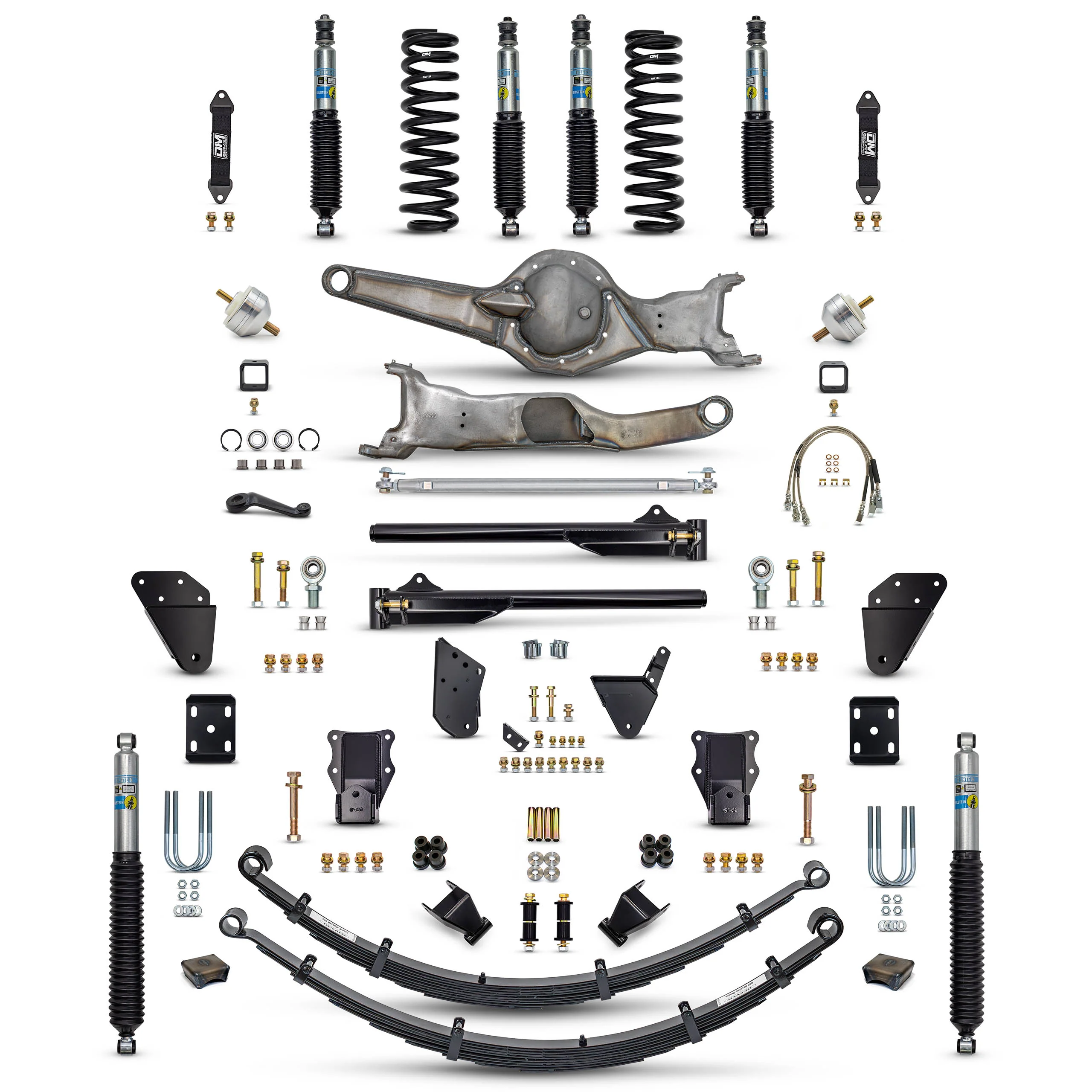 80-96 4WD F150 6" Lift Kit "BETTER" Combo (Front and Rear) - Image 14
