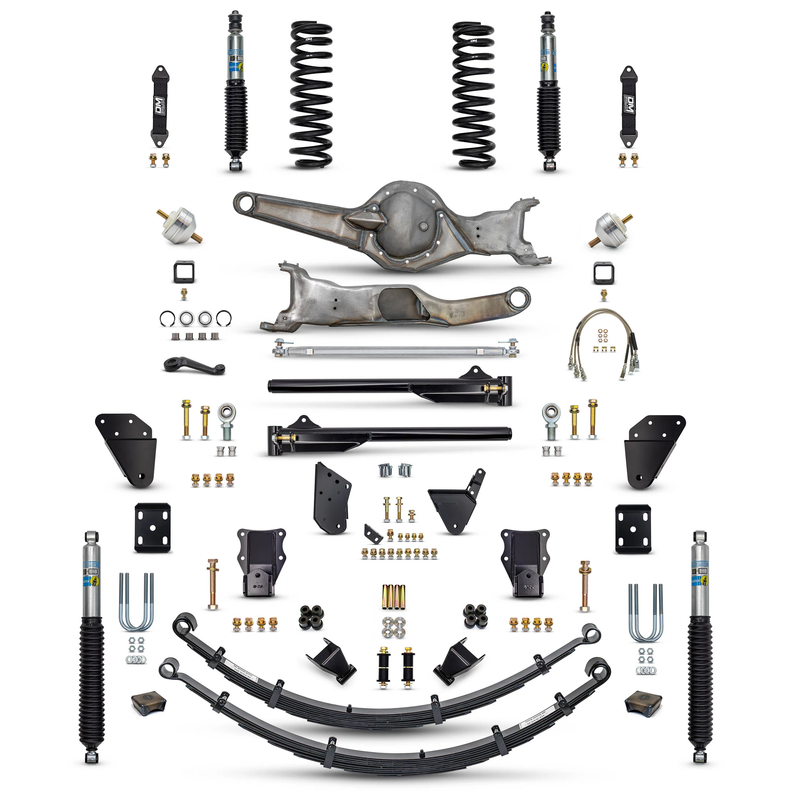 80-96 4WD F150 6" Lift Kit "BETTER" Combo (Front and Rear) - Image 15