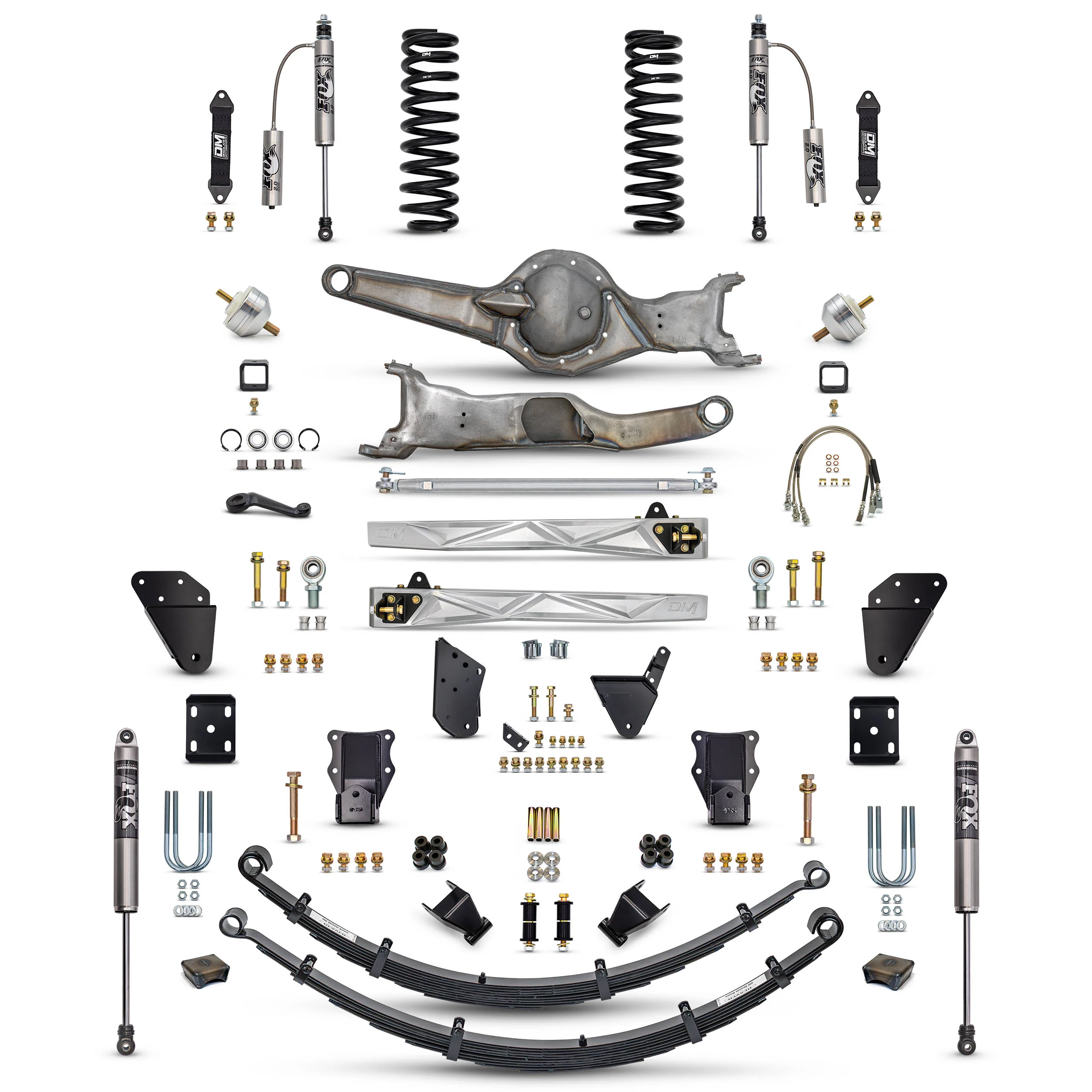 80-96 4WD F150 6" Lift Kit "BETTER" Combo (Front and Rear) - Image 9