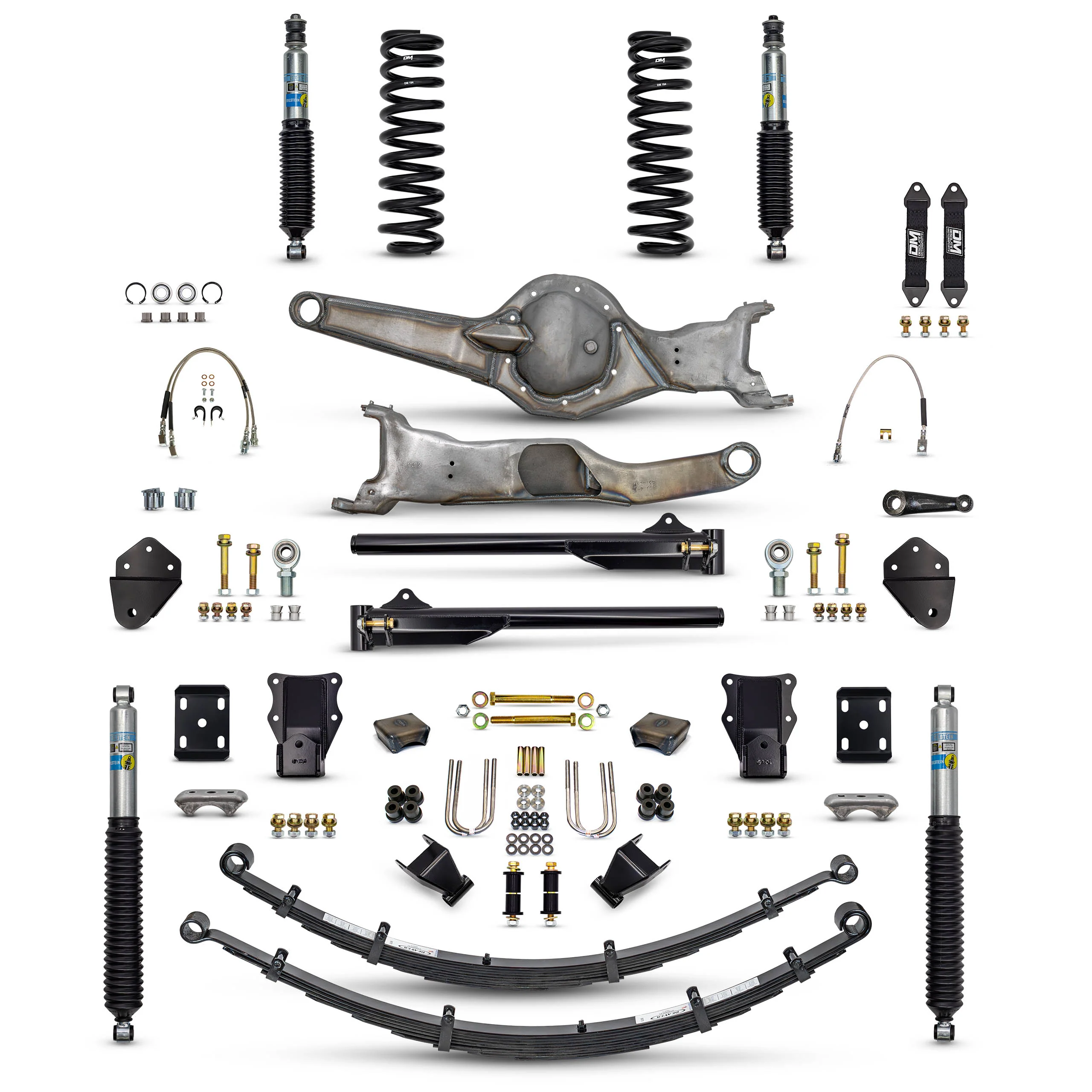 80-96 4WD F150 Mid Travel 4" "BETTER" Combo (Front and Rear) - Image 11