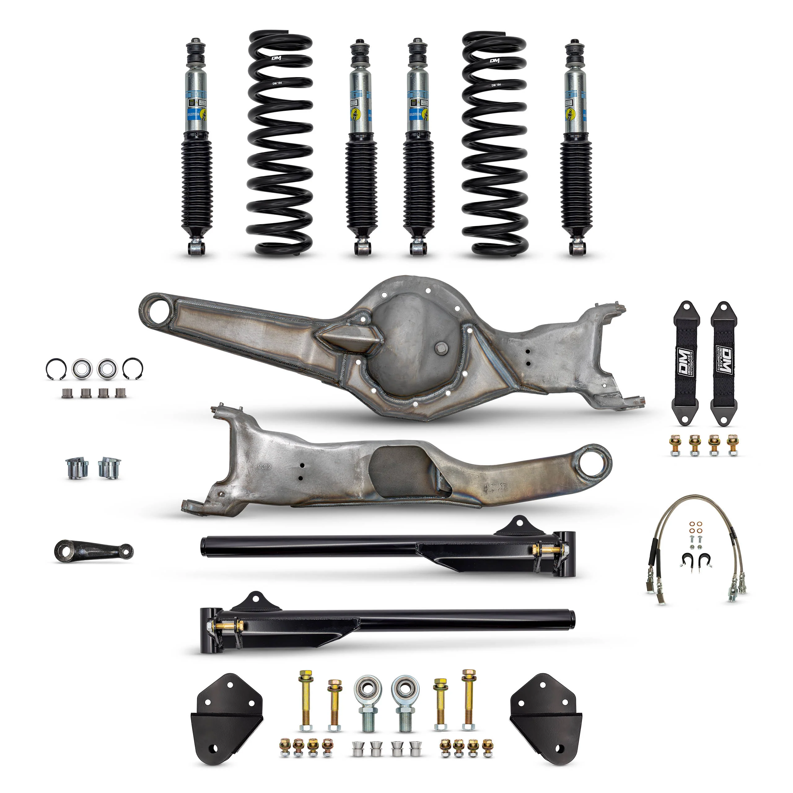 80-96 4WD F150 Mid Travel Kit - 4" Lift (BOLT ON) Front Only - Image 11