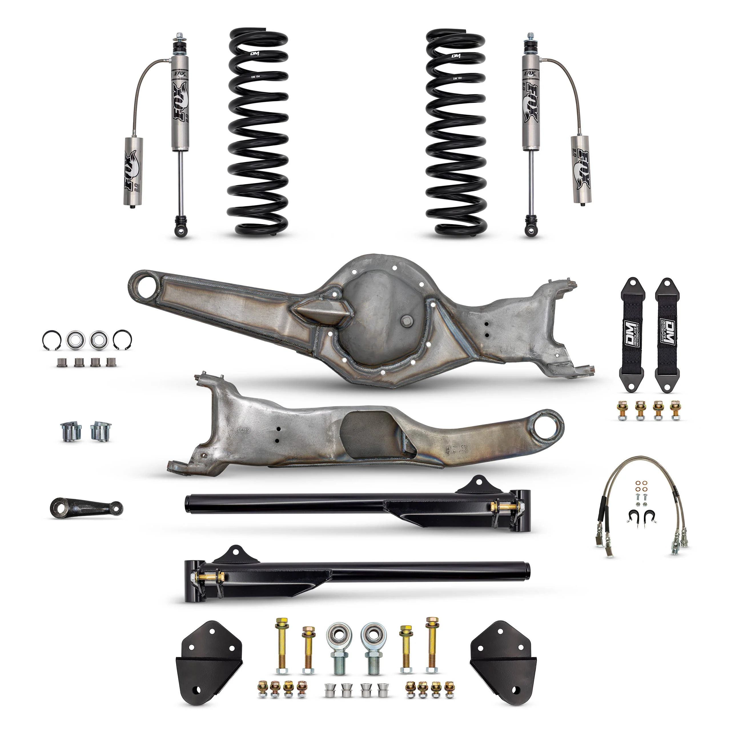 80-96 4WD F150 Mid Travel Kit - 4" Lift (BOLT ON) Front Only - Image 5