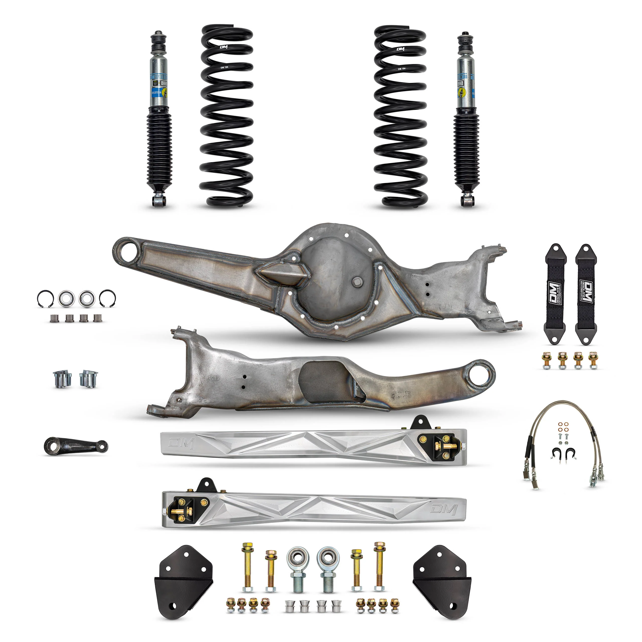 80-96 4WD F150 Mid Travel Kit - 4" Lift (BOLT ON) Front Only - Image 7