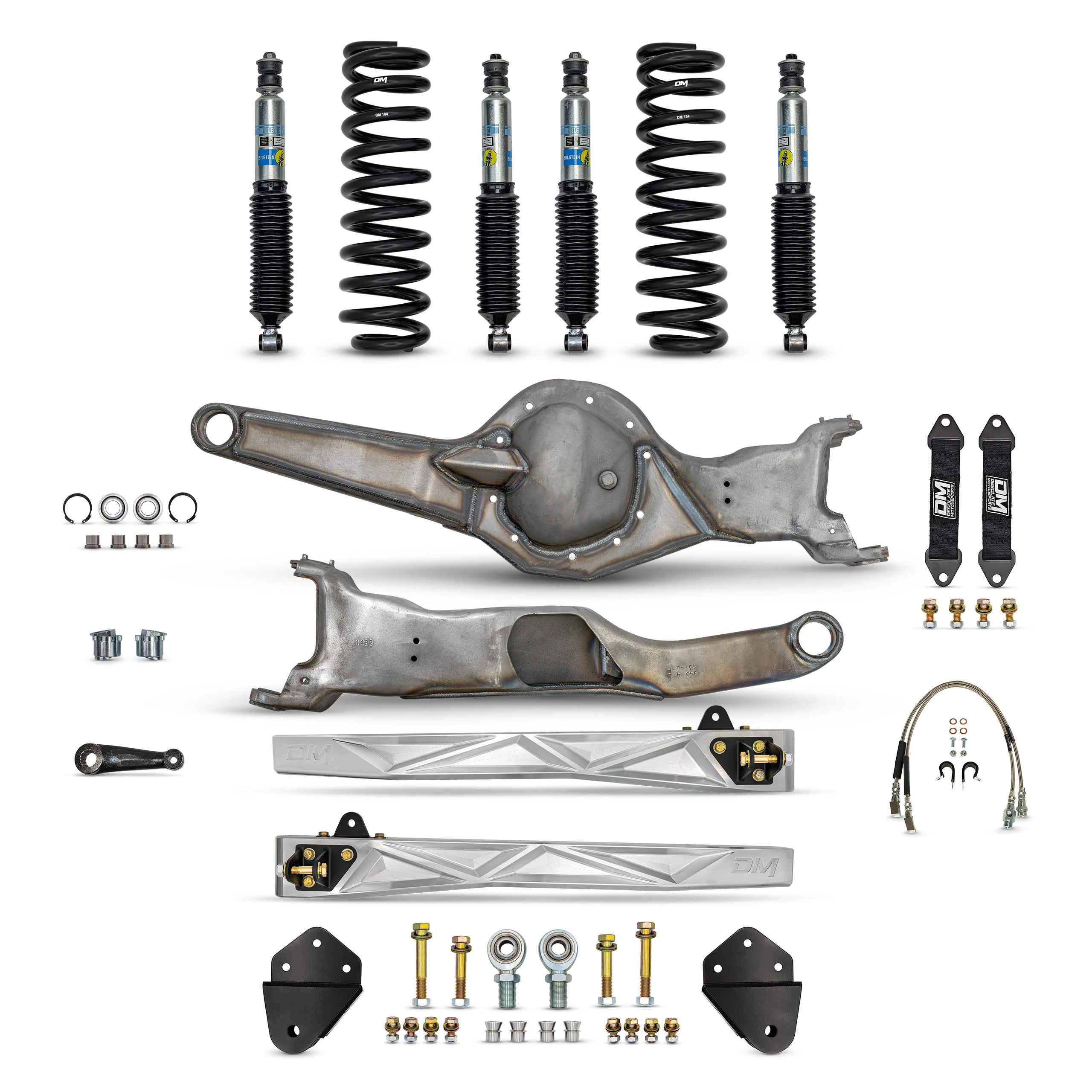 80-96 4WD F150 Mid Travel Kit - 4" Lift (BOLT ON) Front Only - Image 9