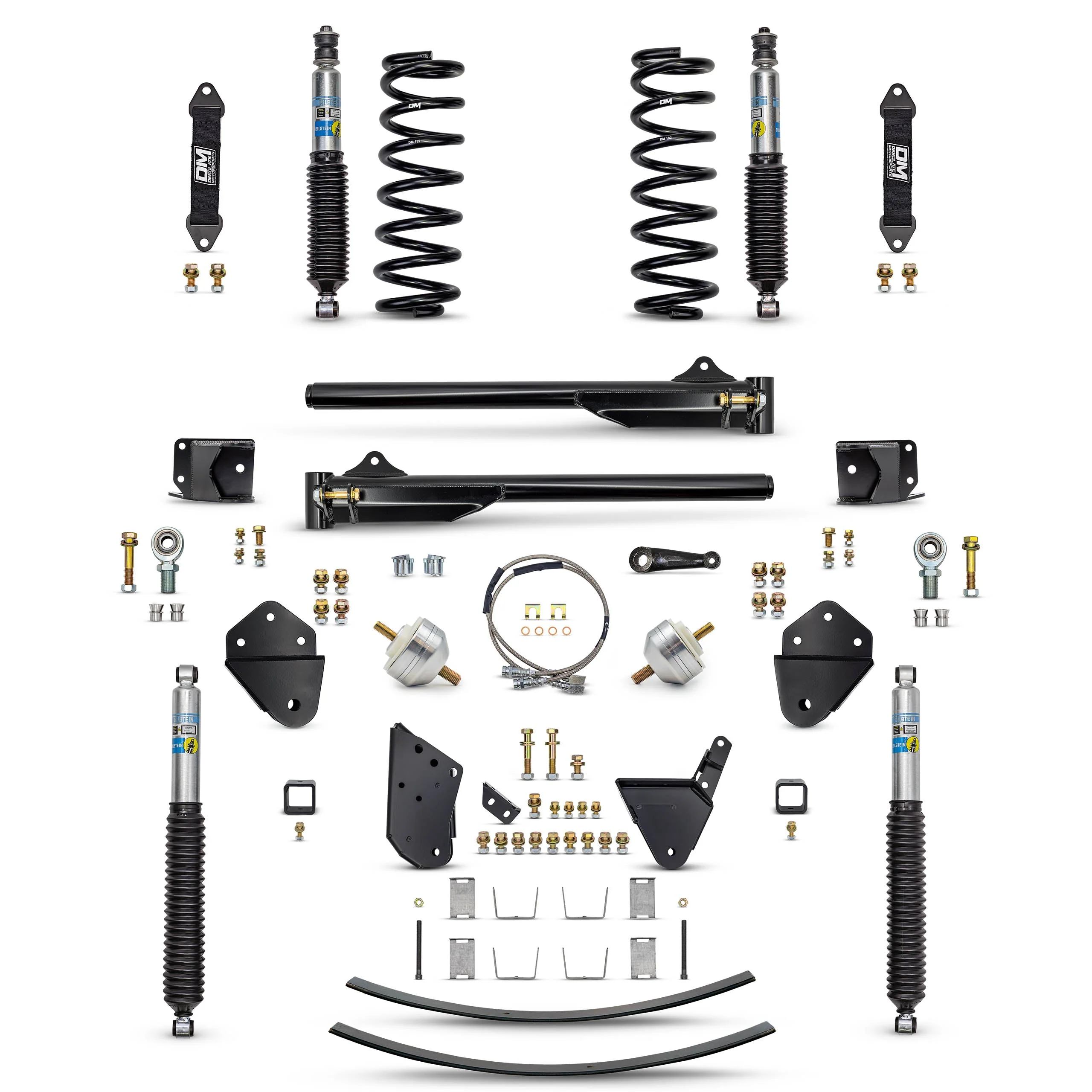 80-96 4WD F150 NBC 3.5" "DAILY DRIVER" (BOLT ON) Combo (Front and Rear) - Image 13