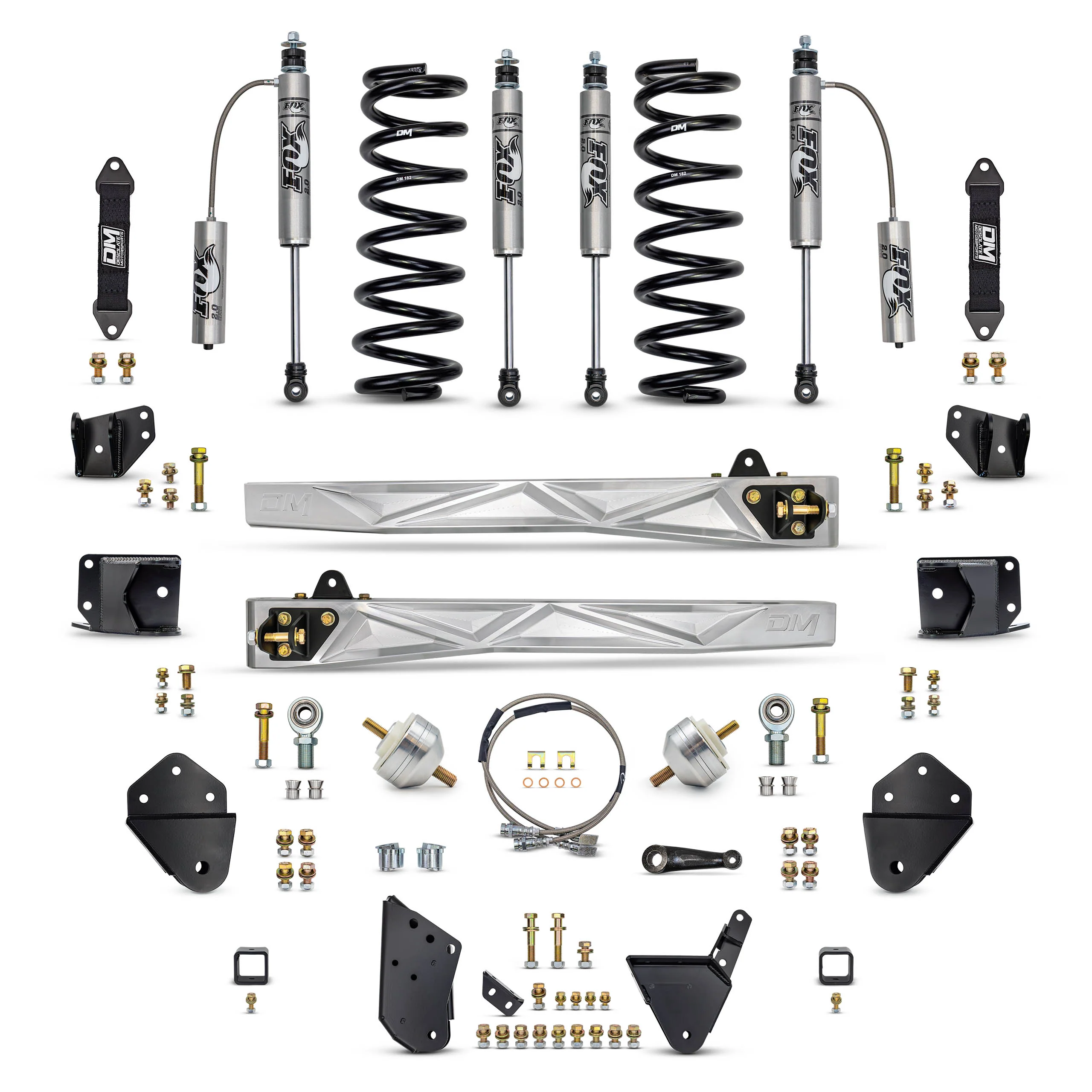 80-96 4WD F150 NBC Lift Kit - 3.5" Lift (BOLT ON) Front Only - Image 16