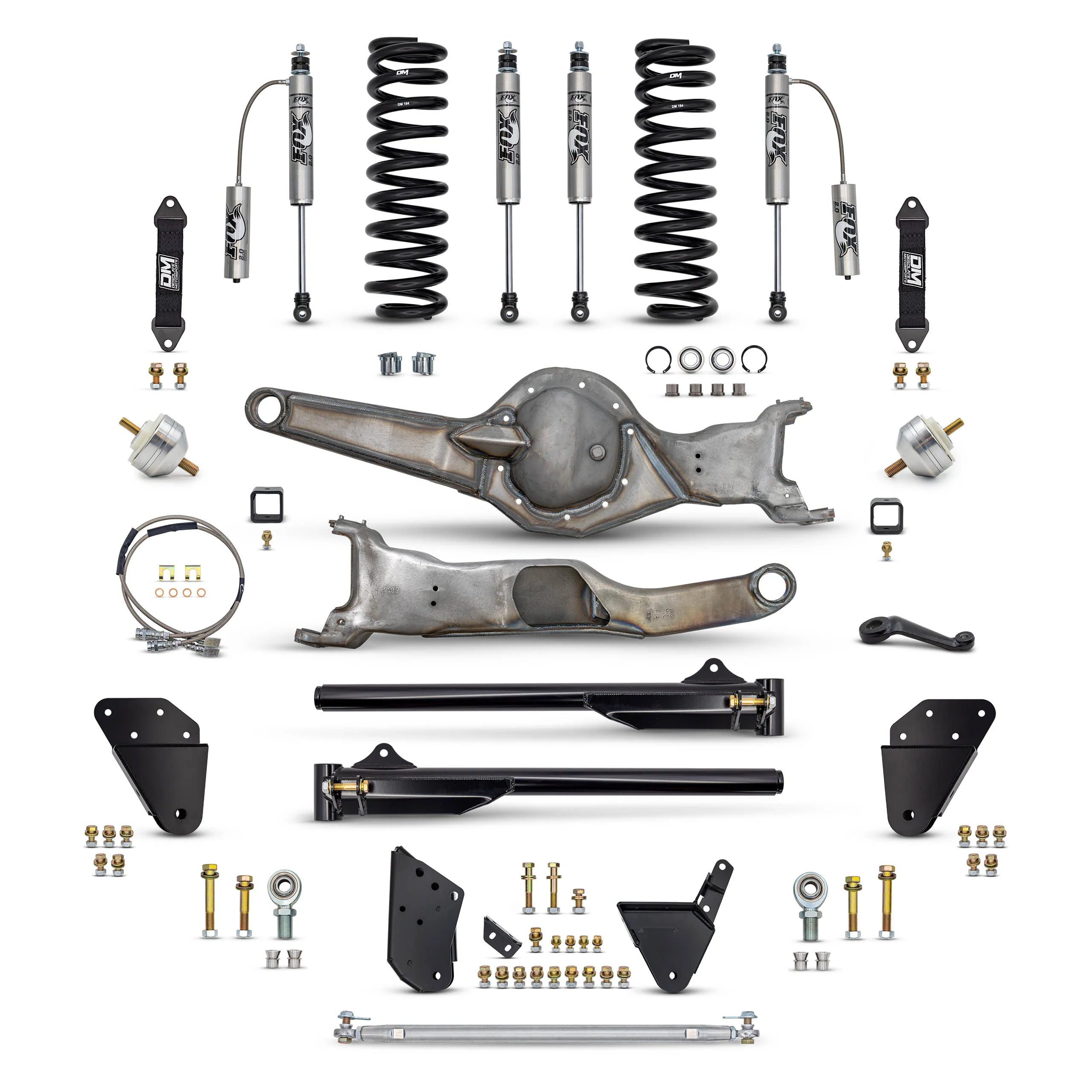 80-96 Bronco 6" Lift Kit (BOLT ON) Front Only - Image 12
