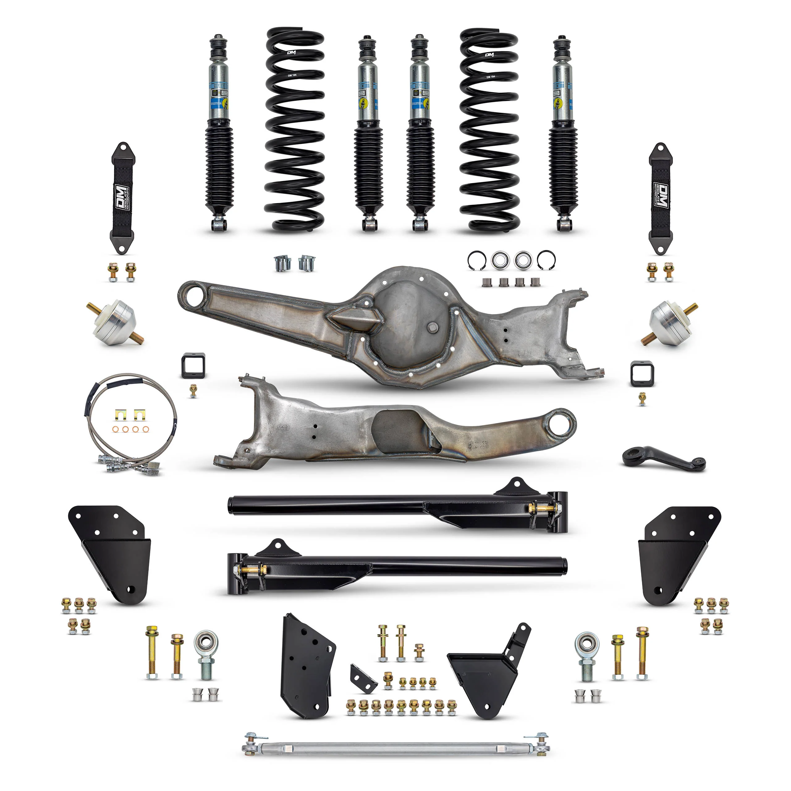 80-96 Bronco 6" Lift Kit (BOLT ON) Front Only - Image 14