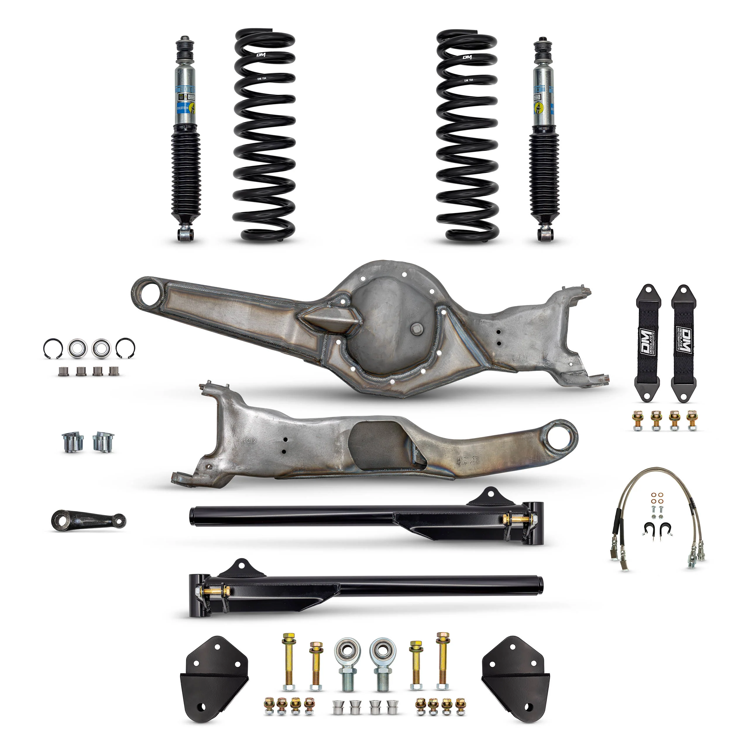 80-96 Bronco Mid Travel Kit - 4" Lift (BOLT ON) Front Only - Image 10