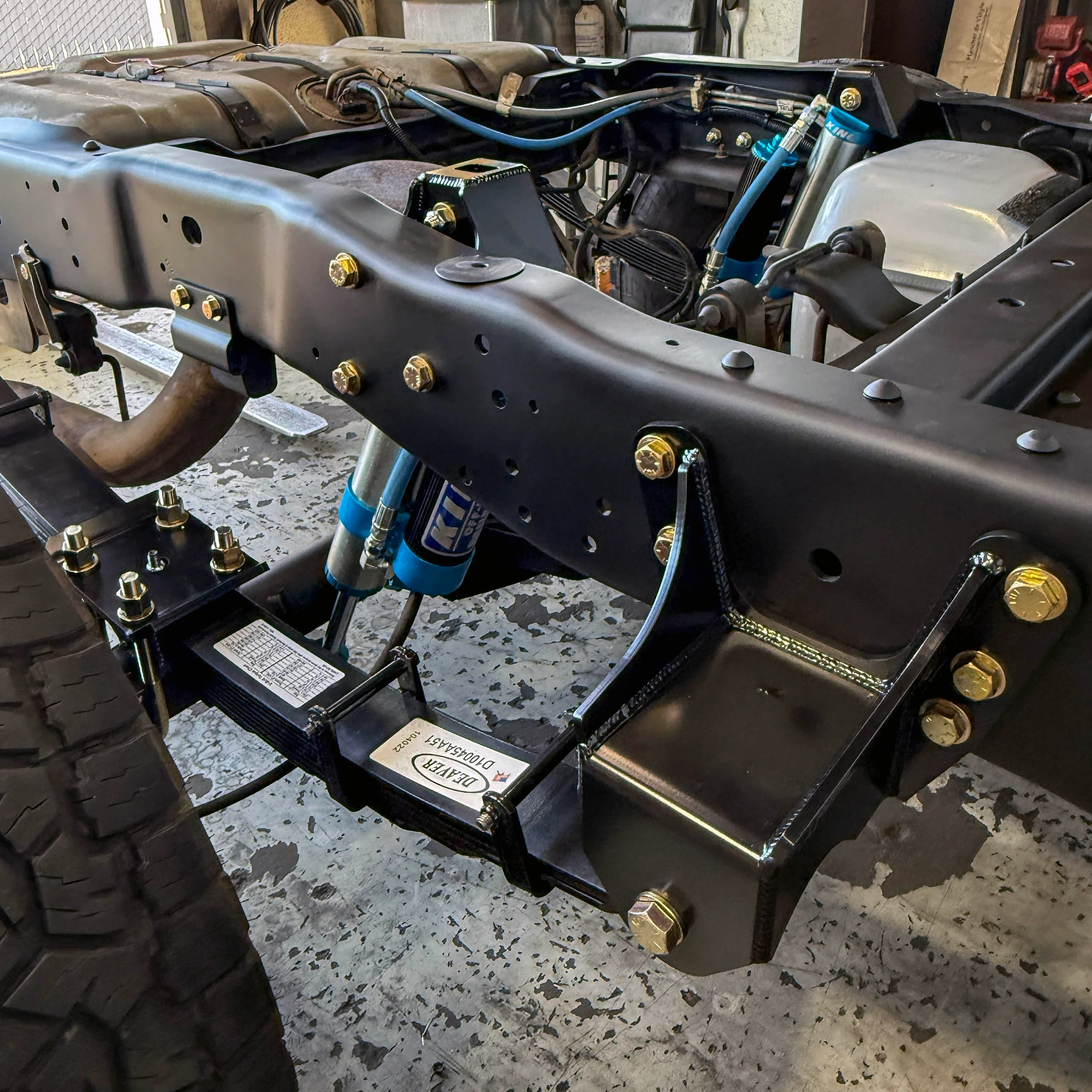 80-97 4WD F250 D50 TTB Coil Over Conversion & HD Rear Suspension Kit (Front and Rear) - Image 22