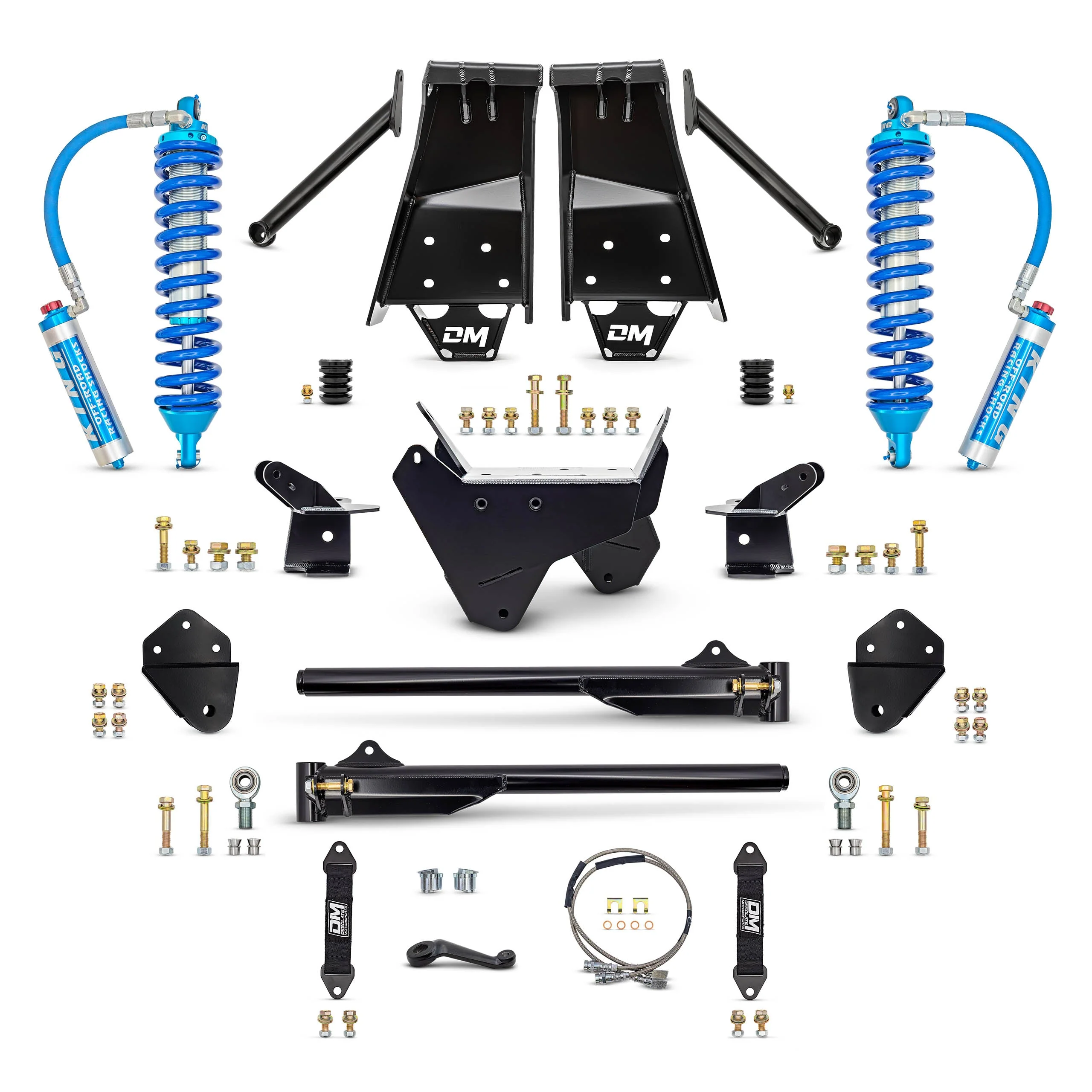 80-97 4WD F250 D50 TTB Coil Over Conversion & HD Rear Suspension Kit (Front and Rear) - Image 25