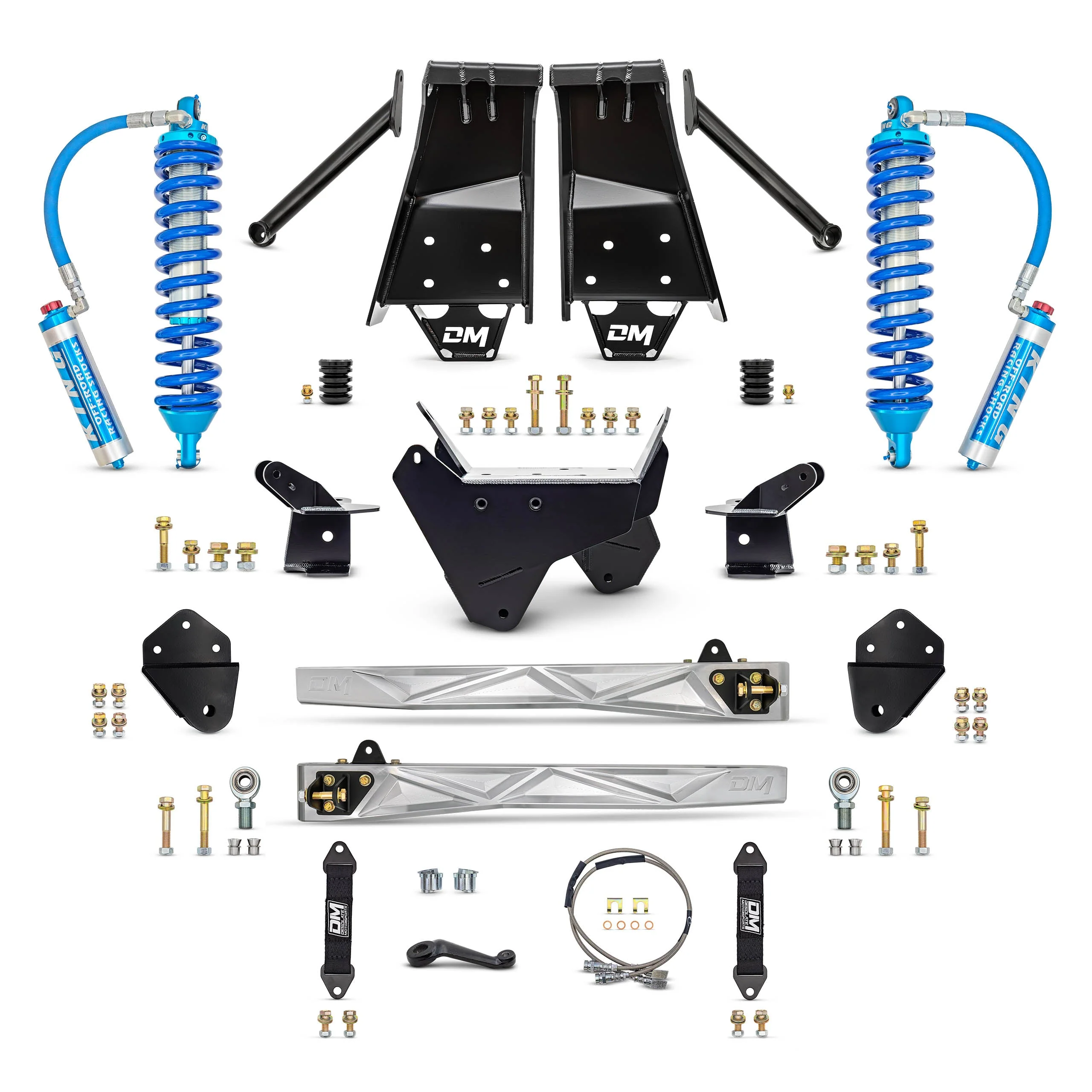 80-97 4WD F250 D50 TTB Coil Over Conversion & HD Rear Suspension Kit (Front and Rear) - Image 29