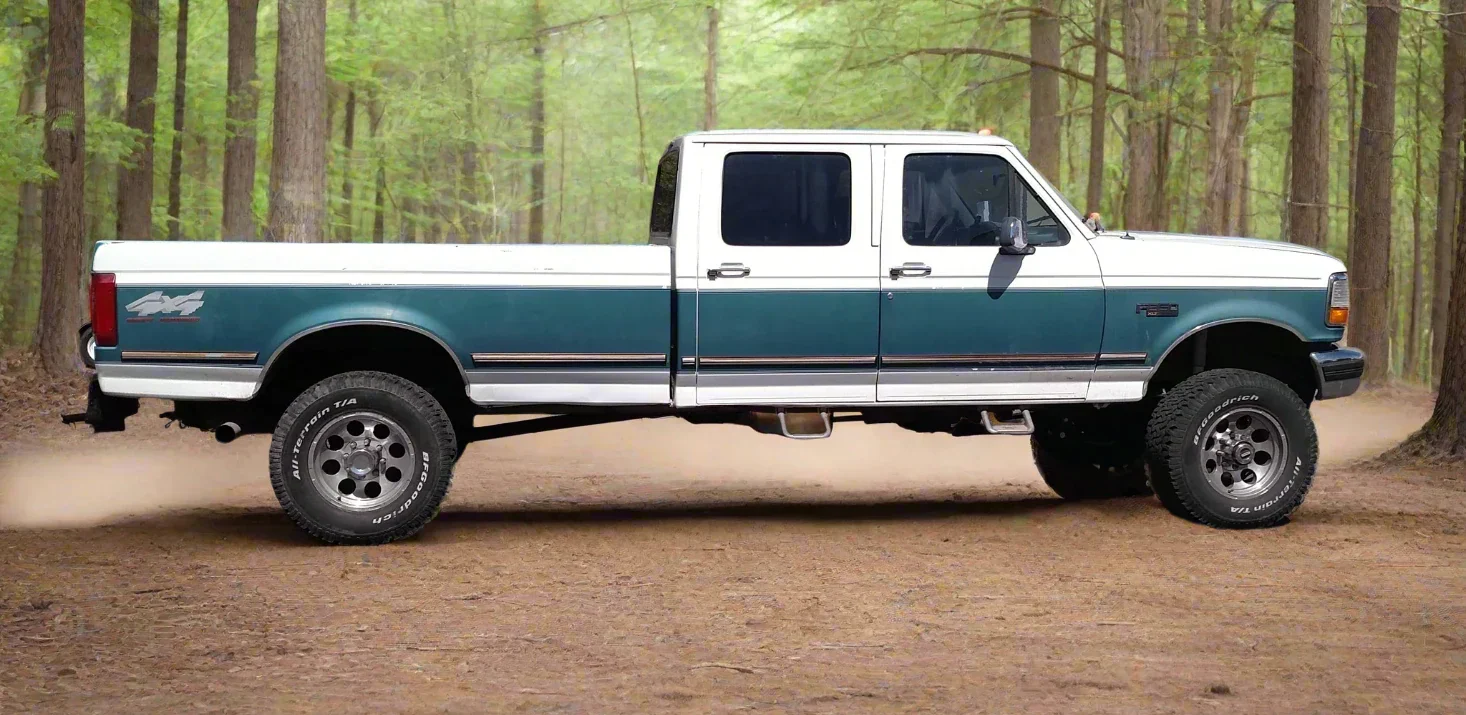 85-91 Ford F-350 4x4 2" Front Shackle Reversal (Super Duty Spring) - Image 3