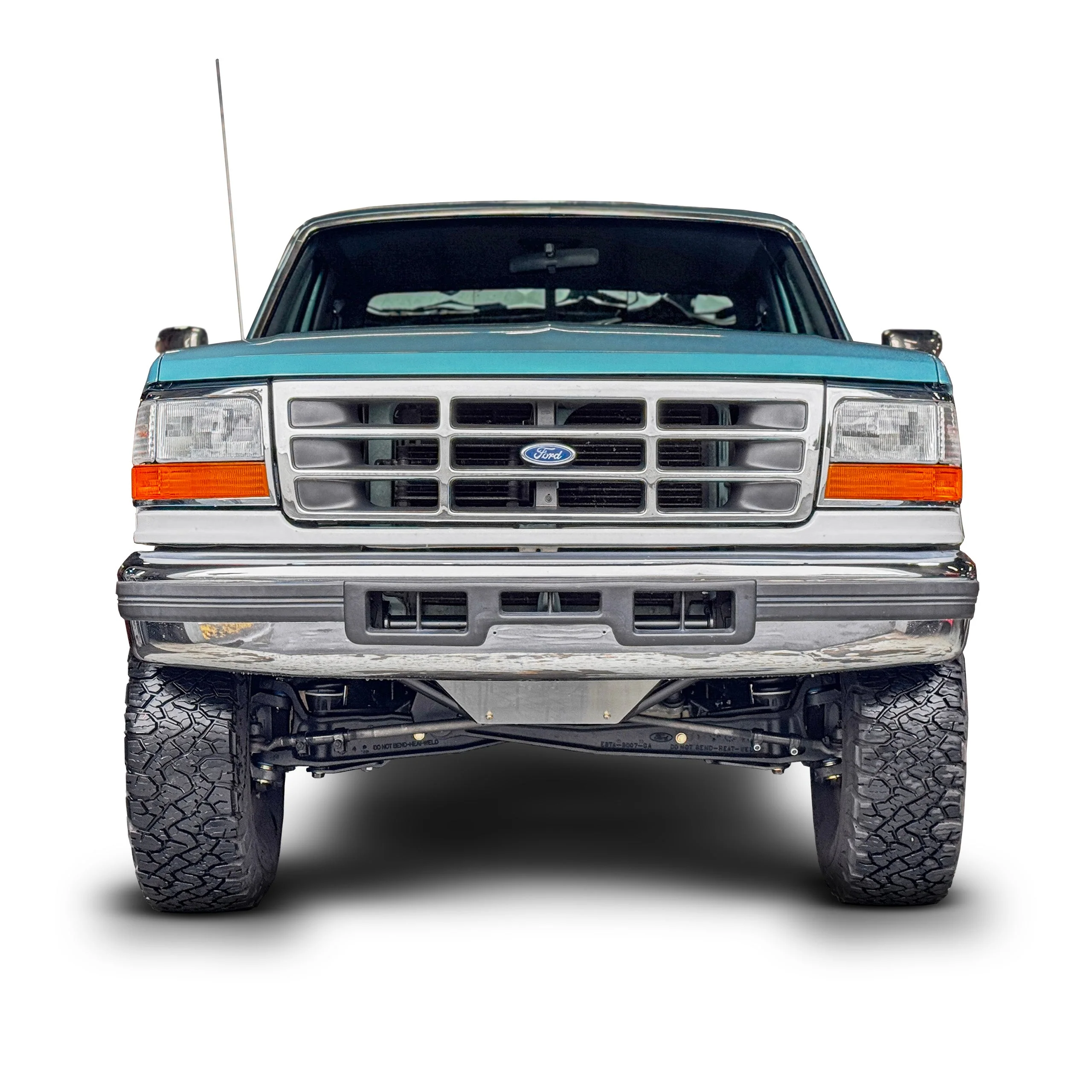 92-96 F150 Bolt-On Front Skid Plate - Image 2