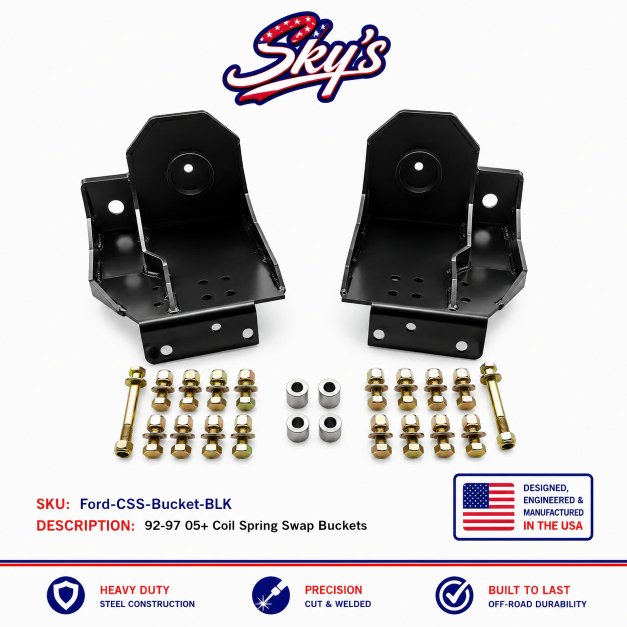 92-97 05+ Coil Spring Swap Buckets