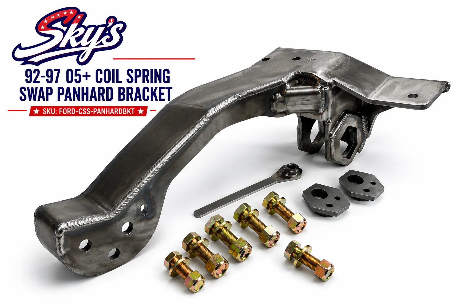 92-97 05+ Coil Spring Swap Panhard Bracket - Image 2