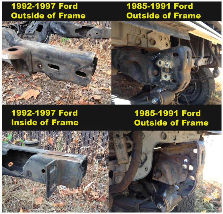 92-97 F-250/350 Shackle Reversal Kits (1999-2004 Super Duty Axle and/or Spring Swap) - Image 15