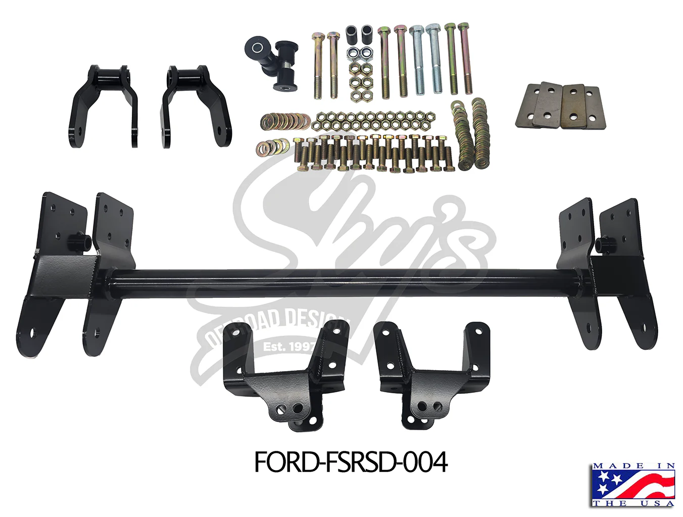 92-97 F-250/350 Shackle Reversal Kits (1999-2004 Super Duty Axle and/or Spring Swap) - Image 18