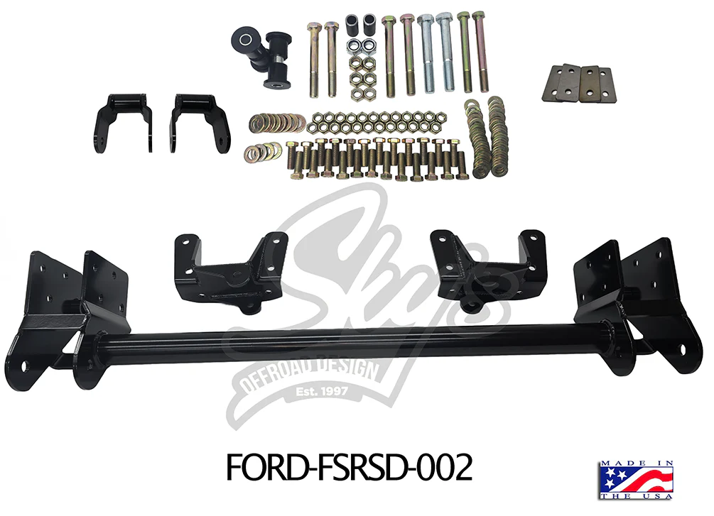 92-97 F-250/350 Shackle Reversal Kits (1999-2004 Super Duty Axle and/or Spring Swap) - Image 19
