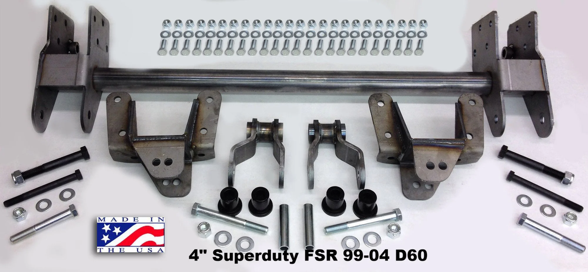 92-97 F-250/350 Shackle Reversal Kits (1999-2004 Super Duty Axle and/or Spring Swap) - Image 5