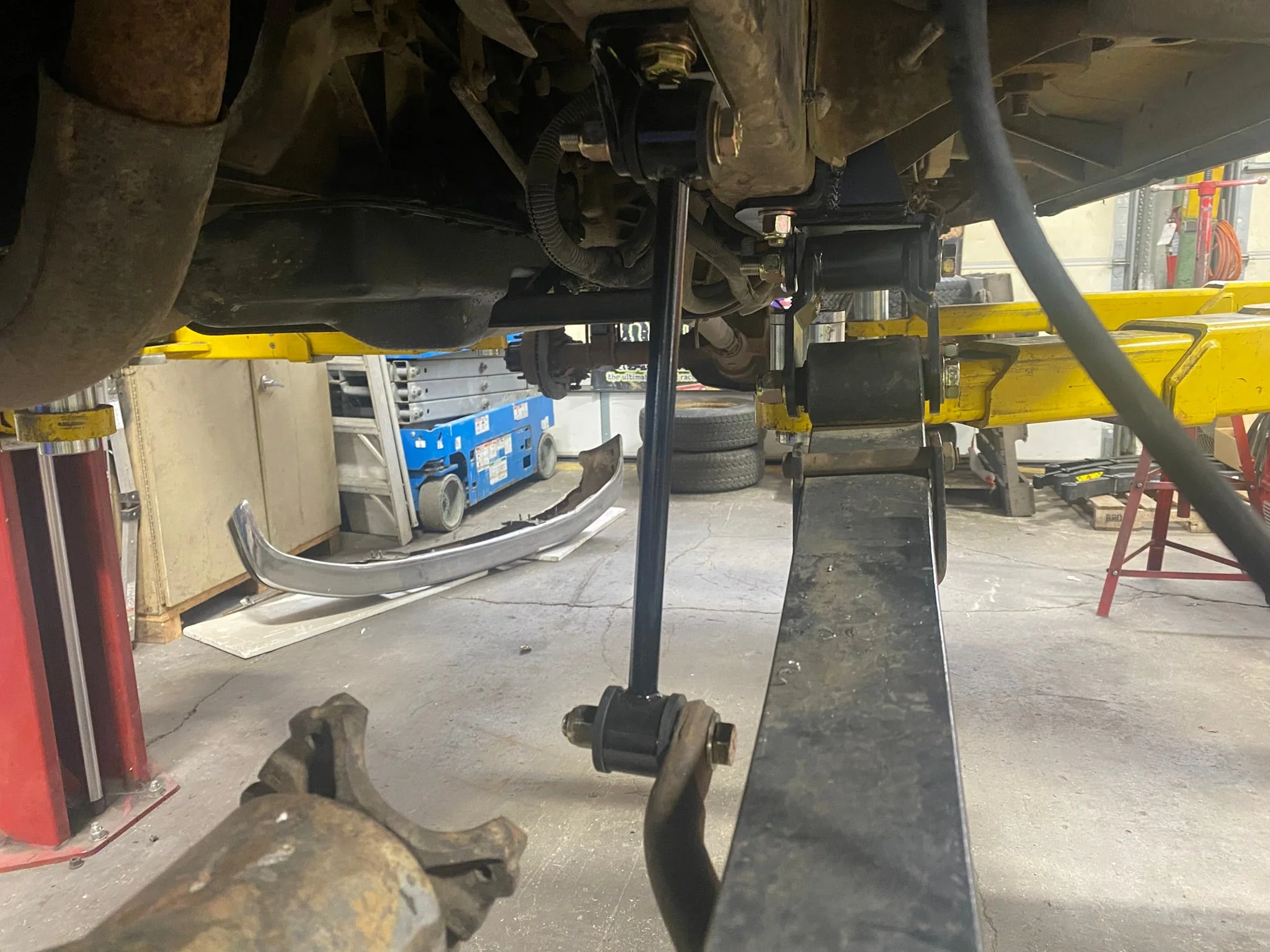 92-97 Ford F-250/350 - SuperDuty Axle Conversion Extended Sway Bar Link - Image 6