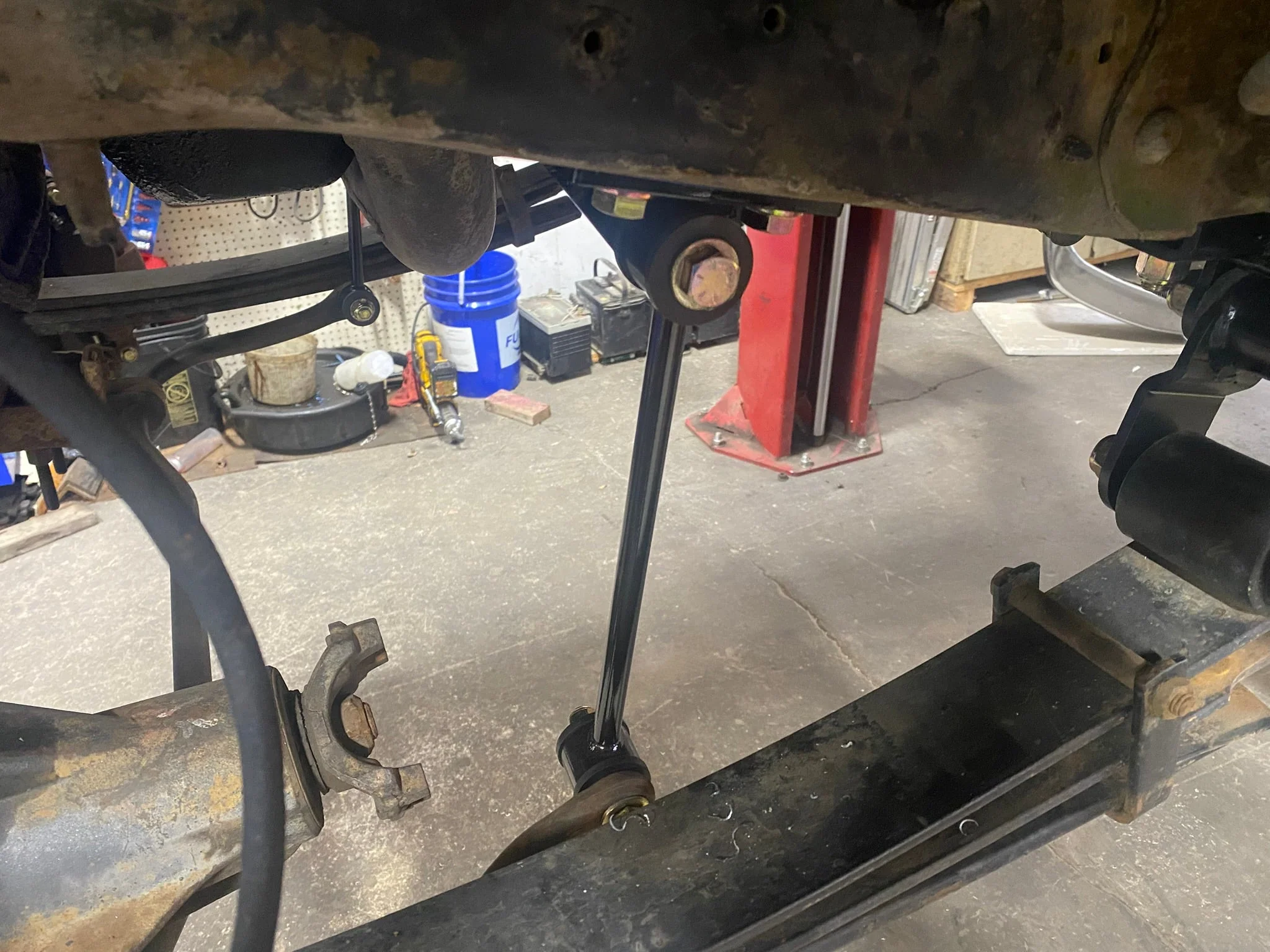 92-97 Ford F-250/350 - SuperDuty Axle Conversion Extended Sway Bar Link - Image 8