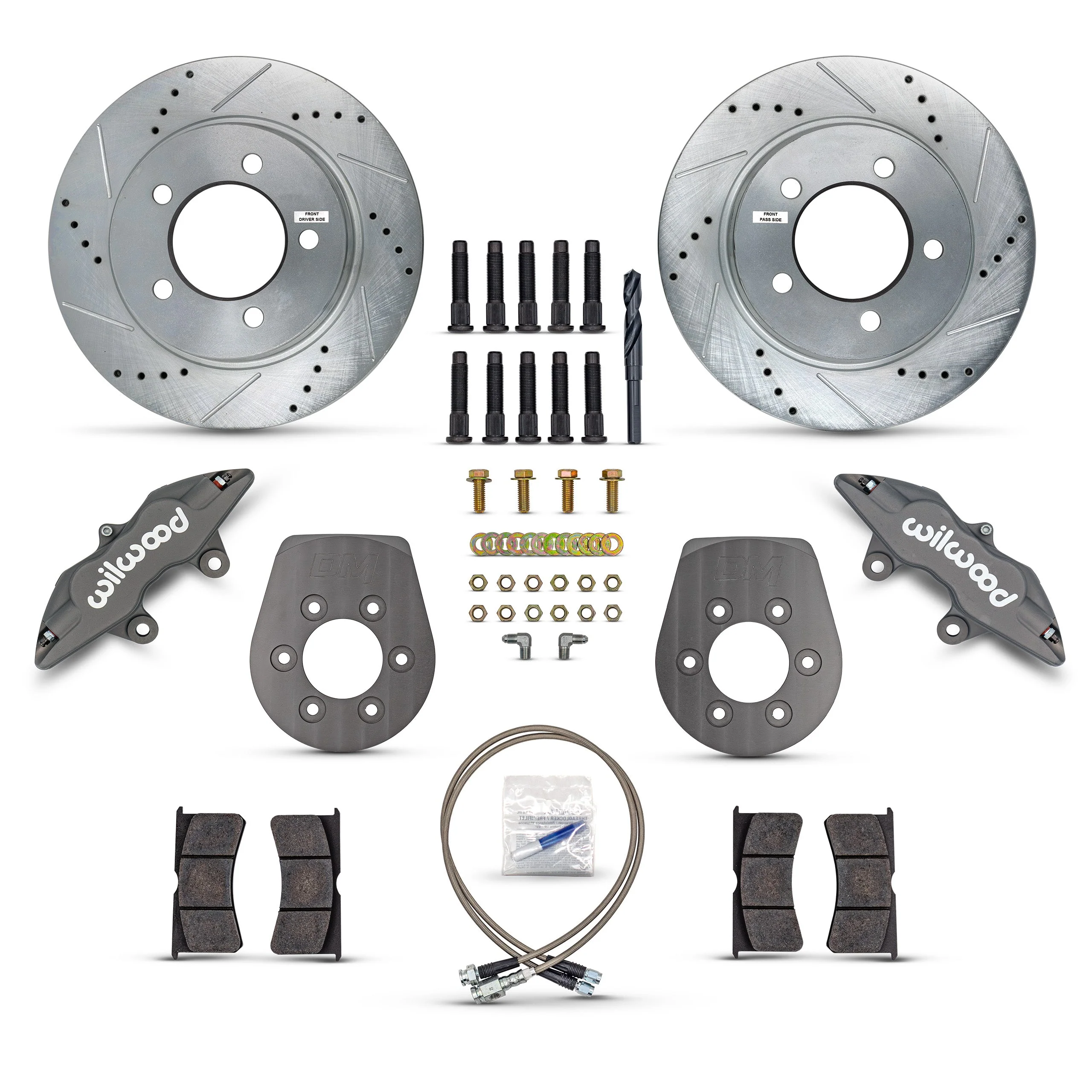80-96 Bronco / 4WD F150 Big Front Brake Upgrade Kit - Image 11