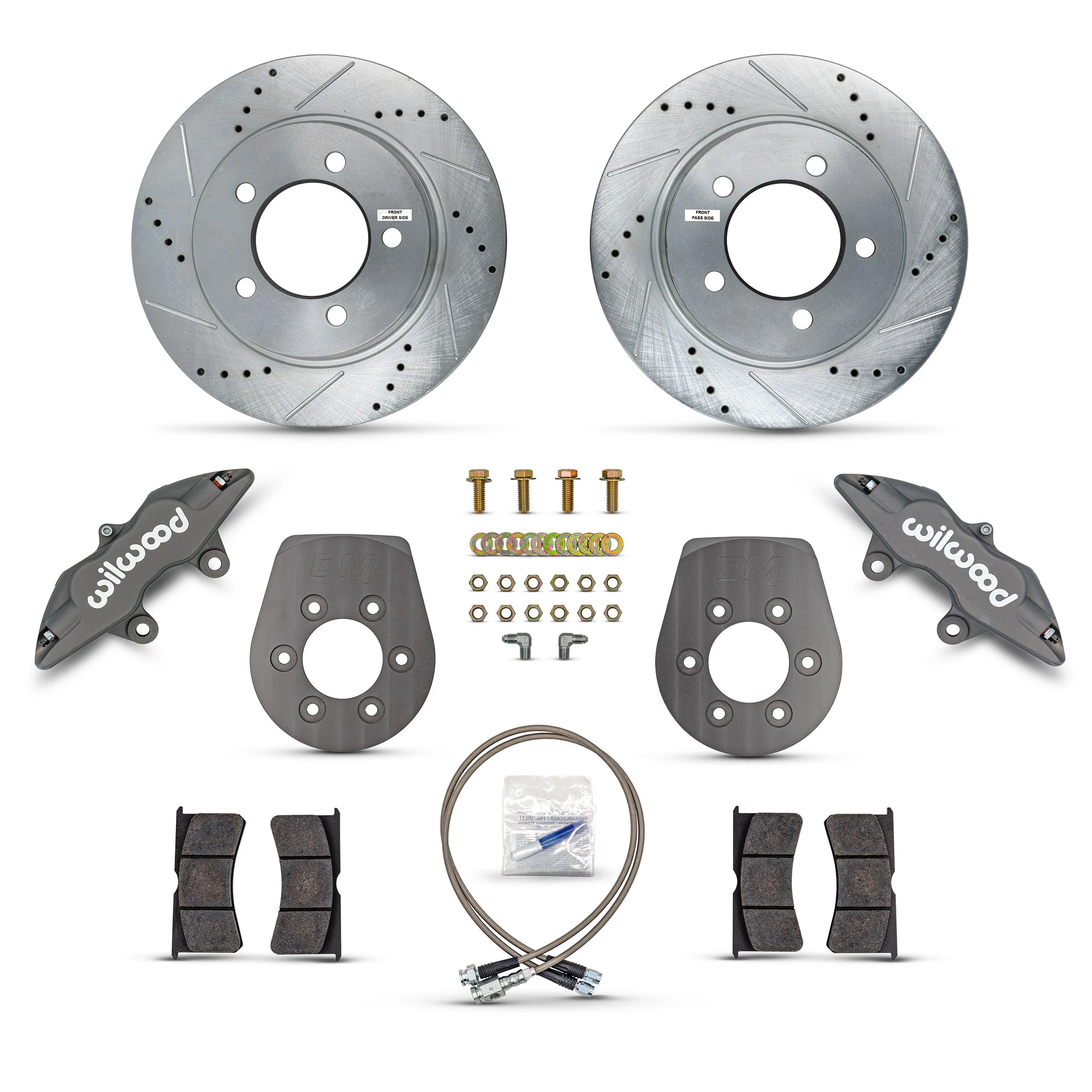 80-96 Bronco / 4WD F150 Big Front Brake Upgrade Kit - Image 12