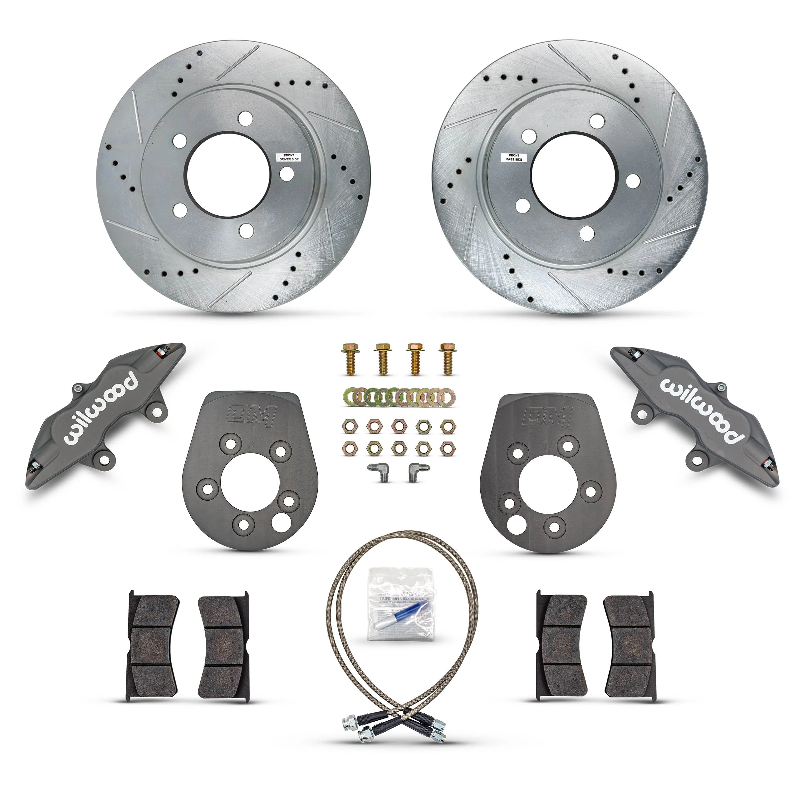 80-96 Bronco / 4WD F150 Big Front Brake Upgrade Kit - Image 17