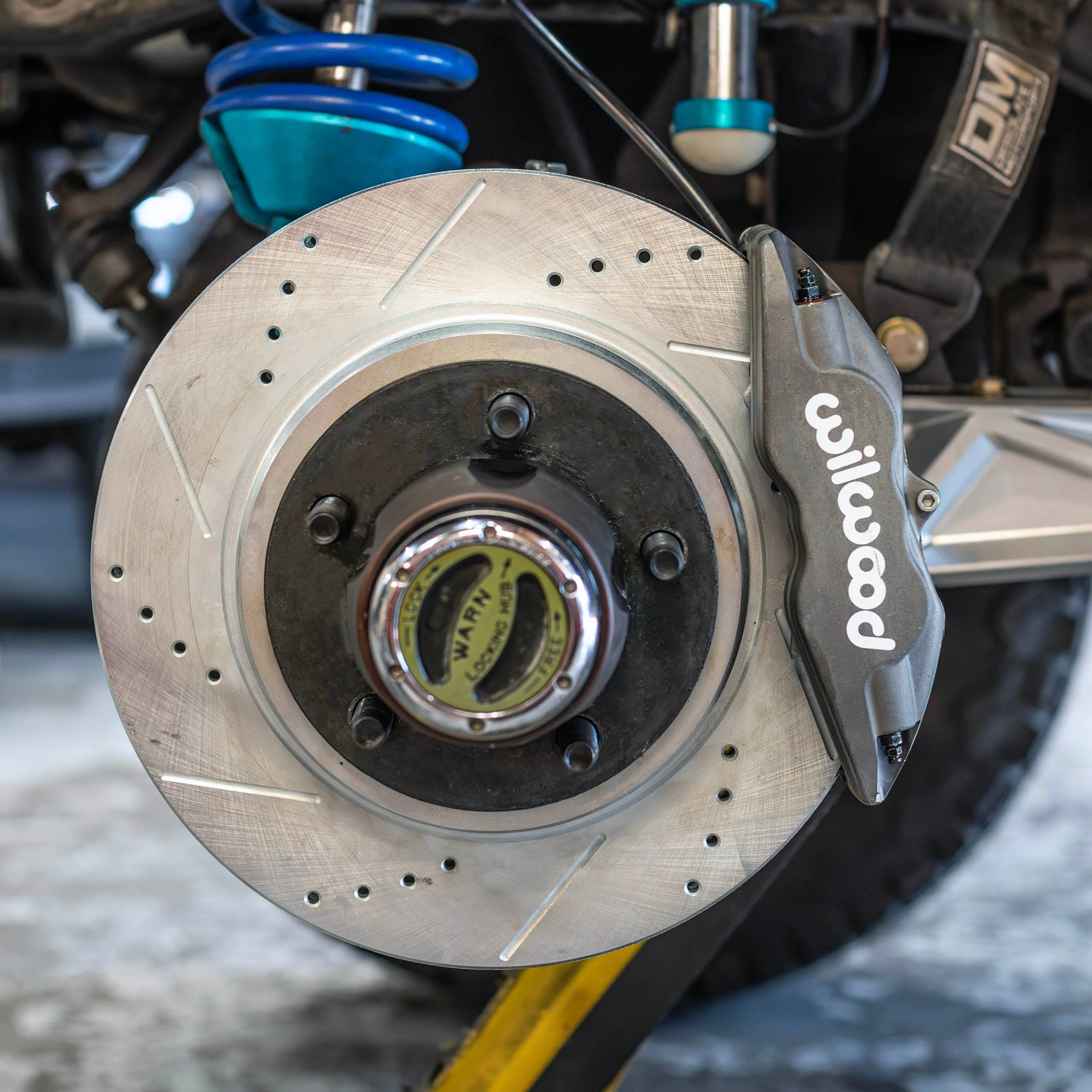 80-96 Bronco / 4WD F150 Big Front Brake Upgrade Kit - Image 6
