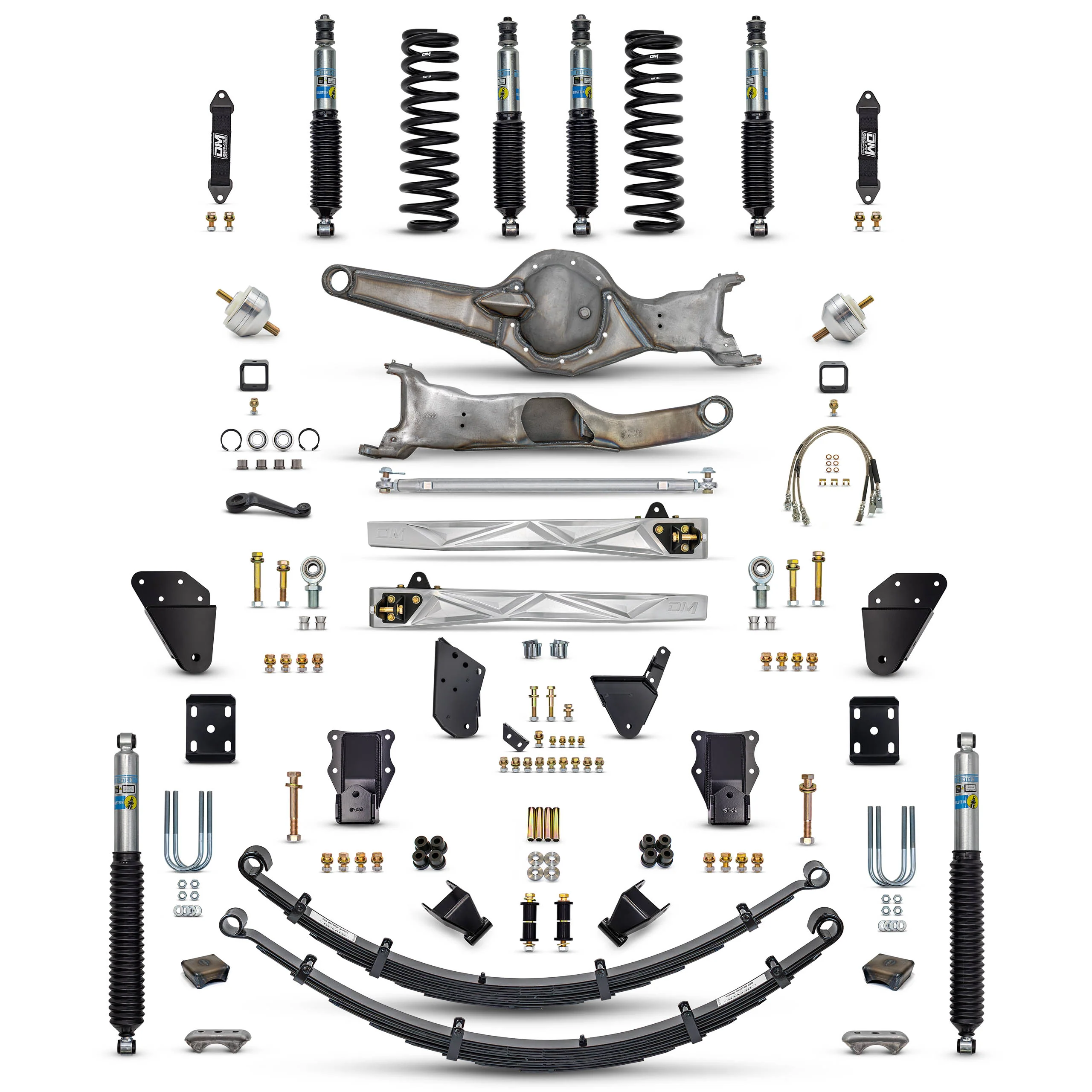 80-96 Bronco 6" Lift Kit "BETTER" Combo (Front and Rear) - Image 10
