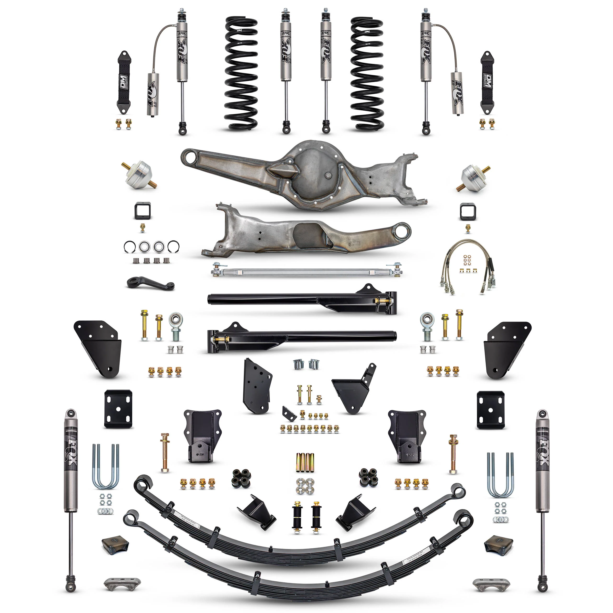 80-96 Bronco 6" Lift Kit "BETTER" Combo (Front and Rear) - Image 12