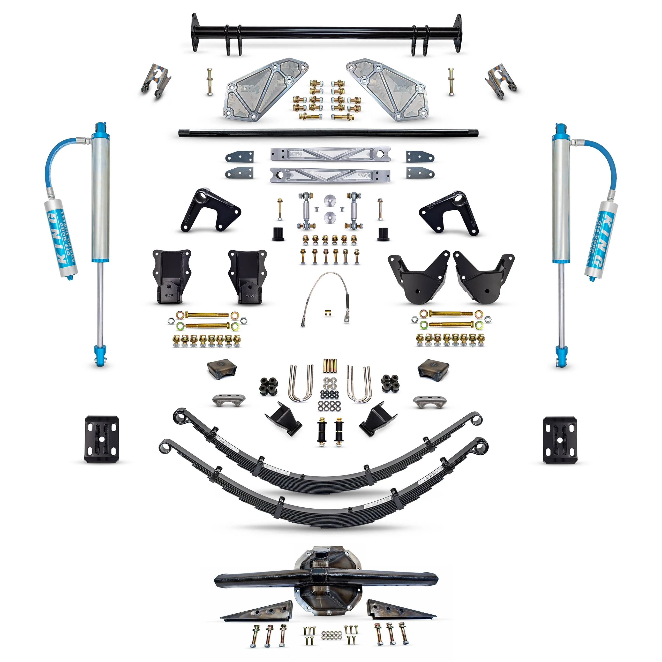 80-96 Bronco Complete Rear Long Travel Suspension Kit - Image 16