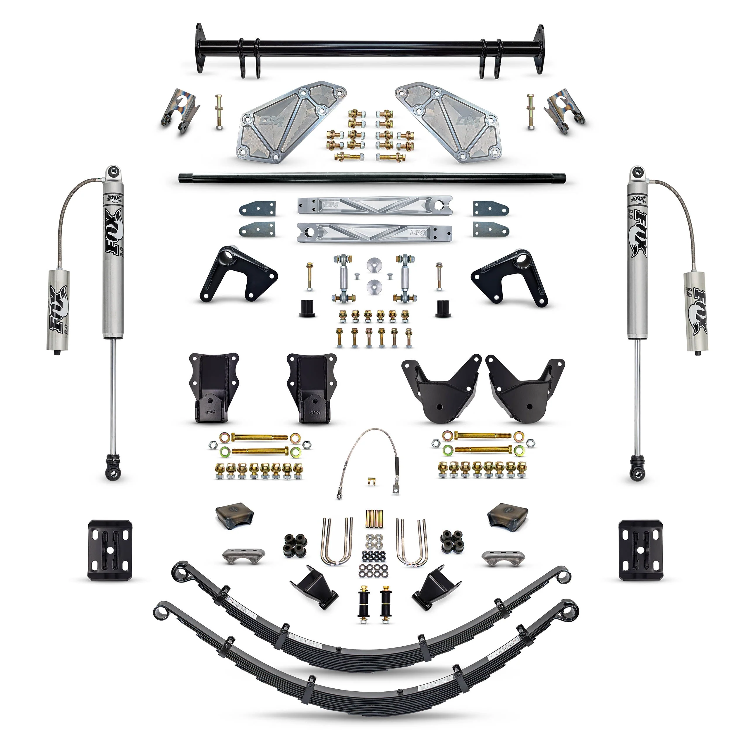 80-96 Bronco Complete Rear Long Travel Suspension Kit - Image 17