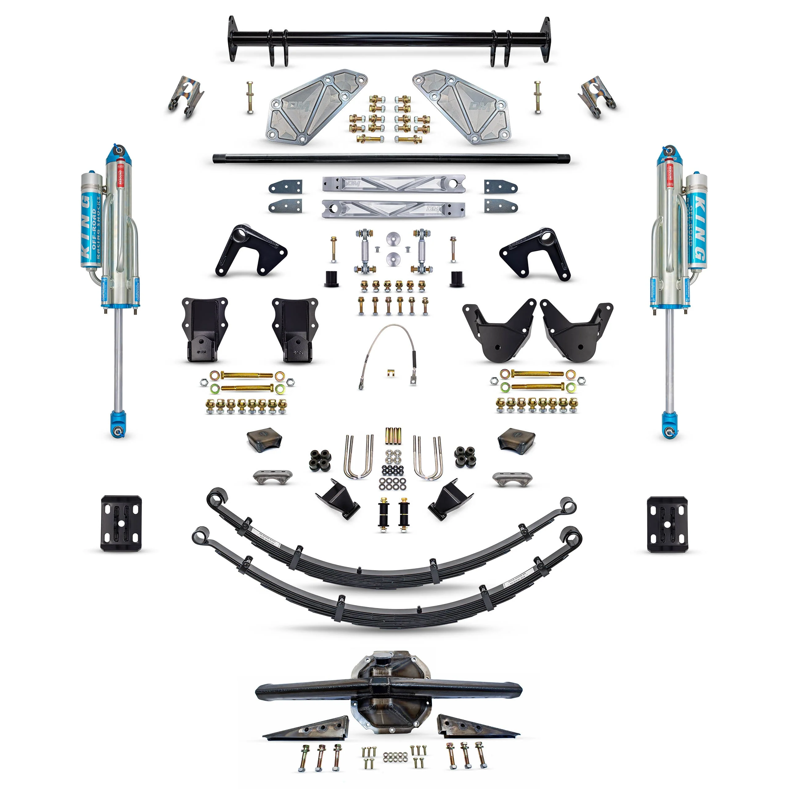 80-96 Bronco Complete Rear Long Travel Suspension Kit - Image 22
