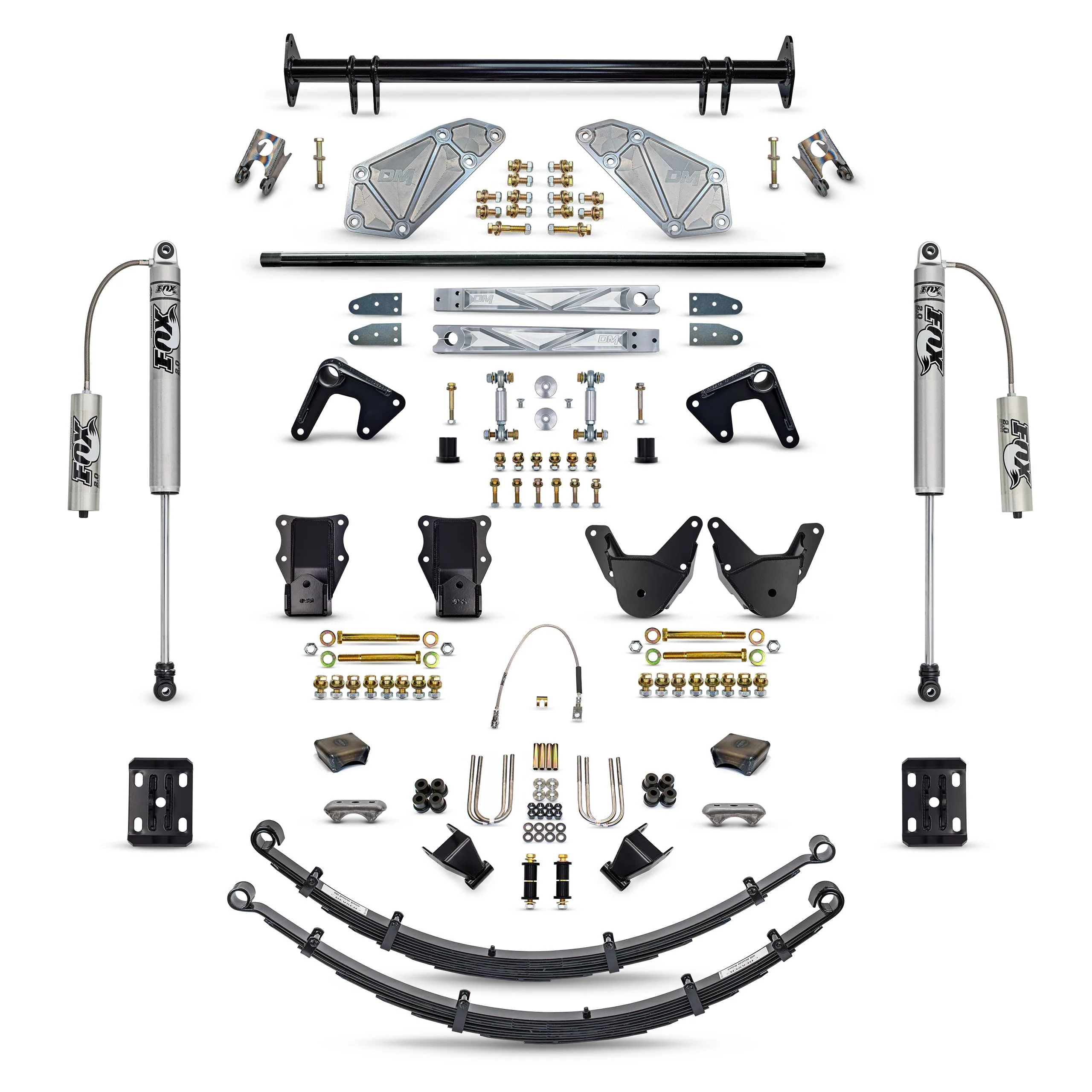 80-96 Bronco Complete Rear Long Travel Suspension Kit - Image 27