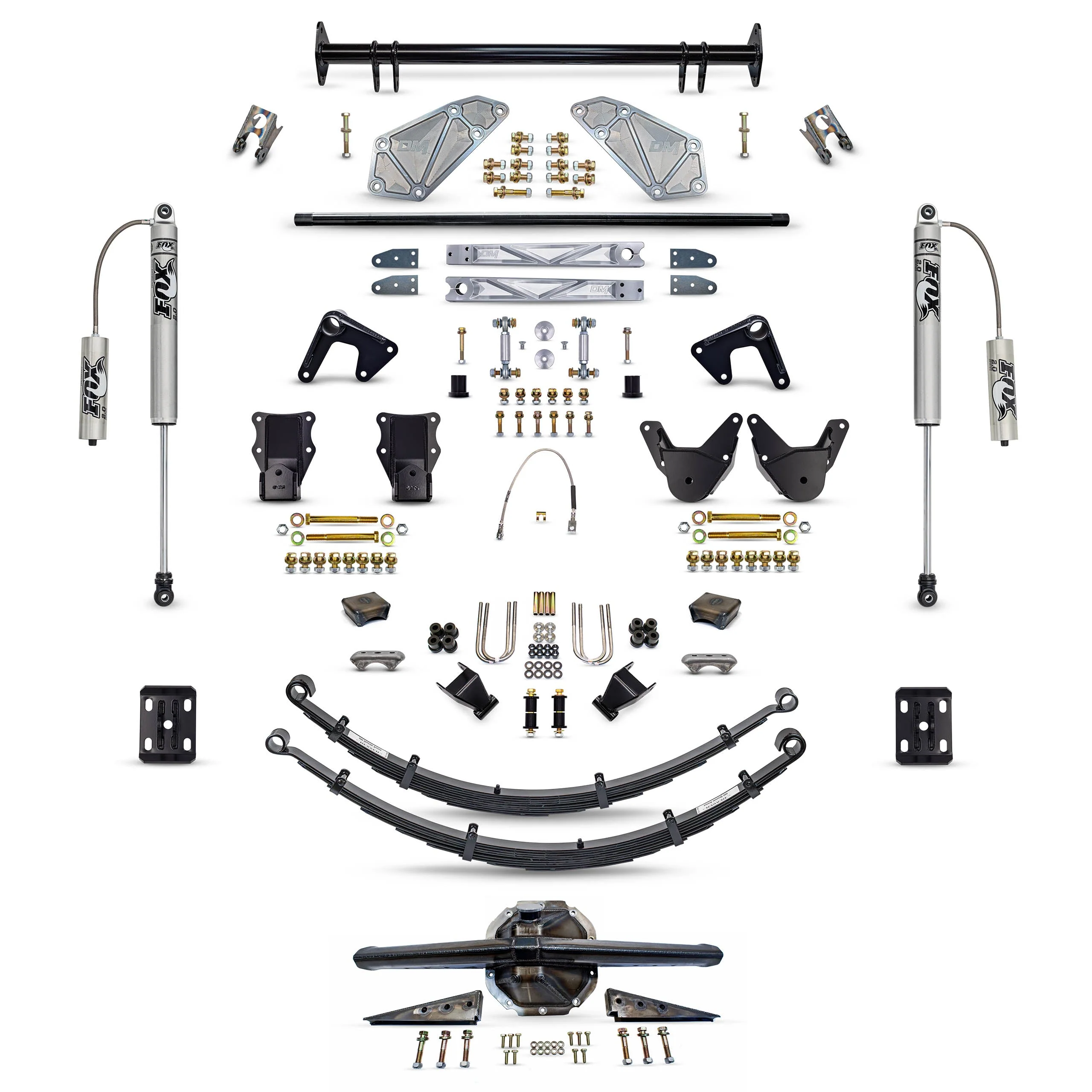 80-96 Bronco Complete Rear Long Travel Suspension Kit - Image 28