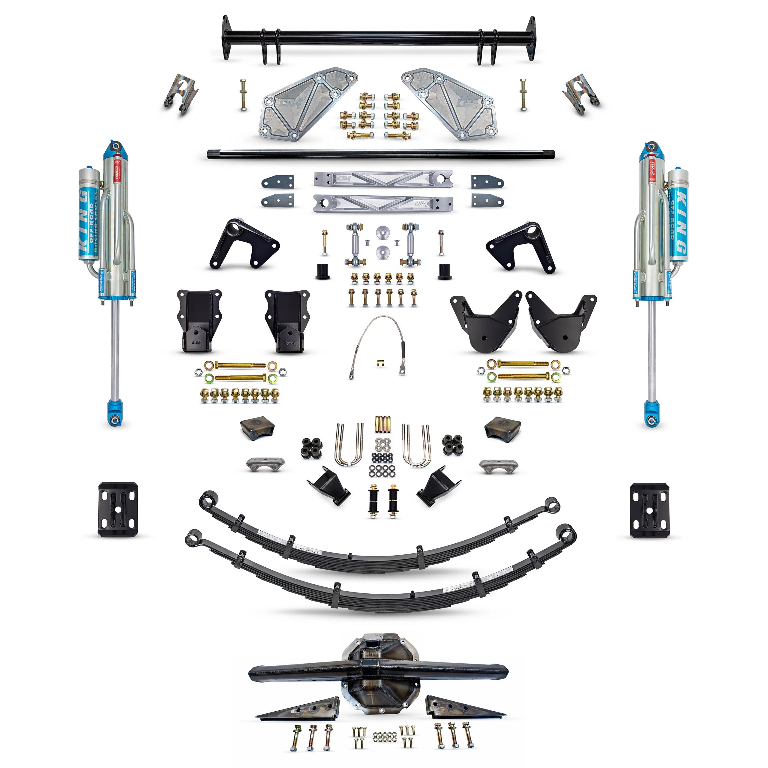 80-96 Bronco Complete Rear Long Travel Suspension Kit - Image 32