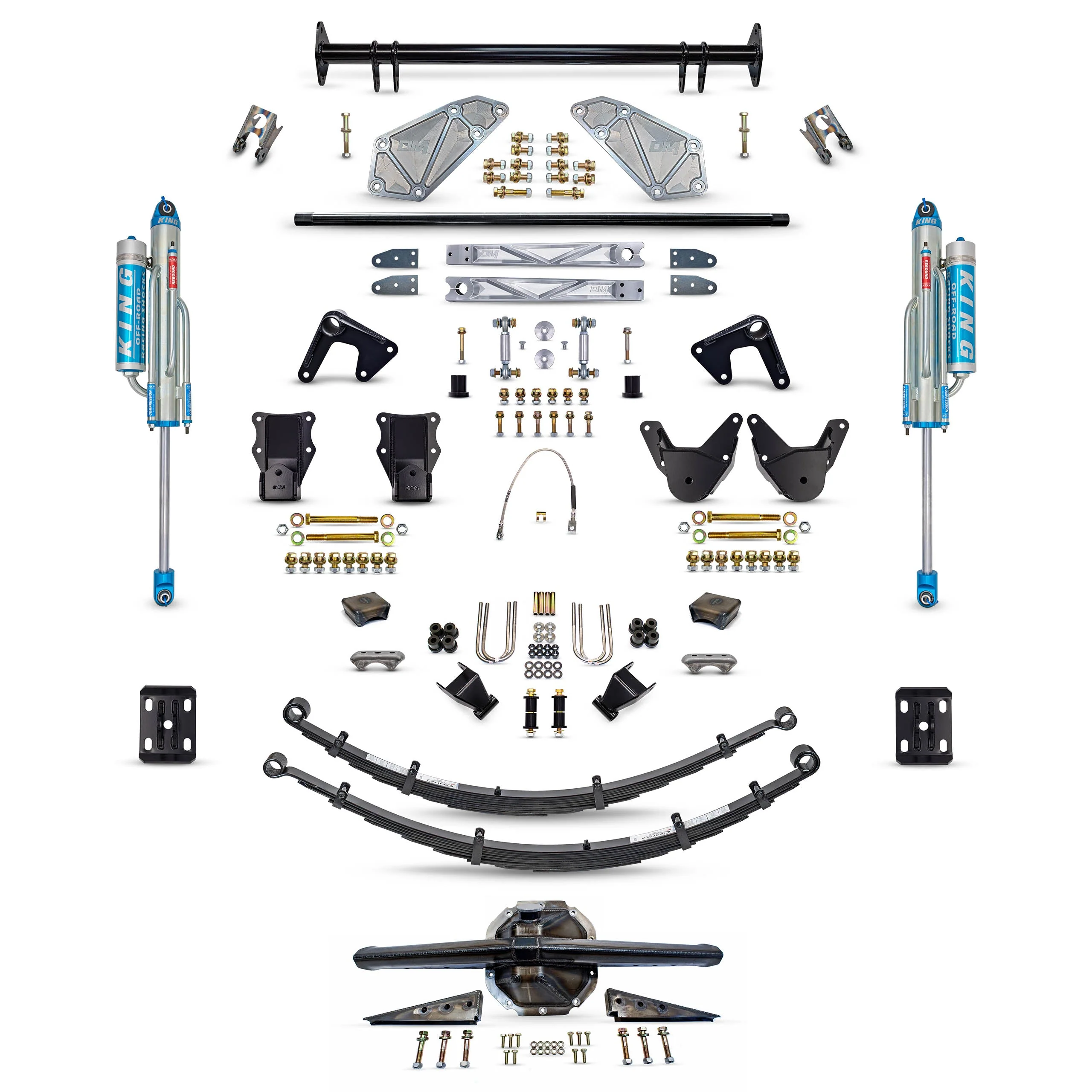 80-96 Bronco Complete Rear Long Travel Suspension Kit - Image 34