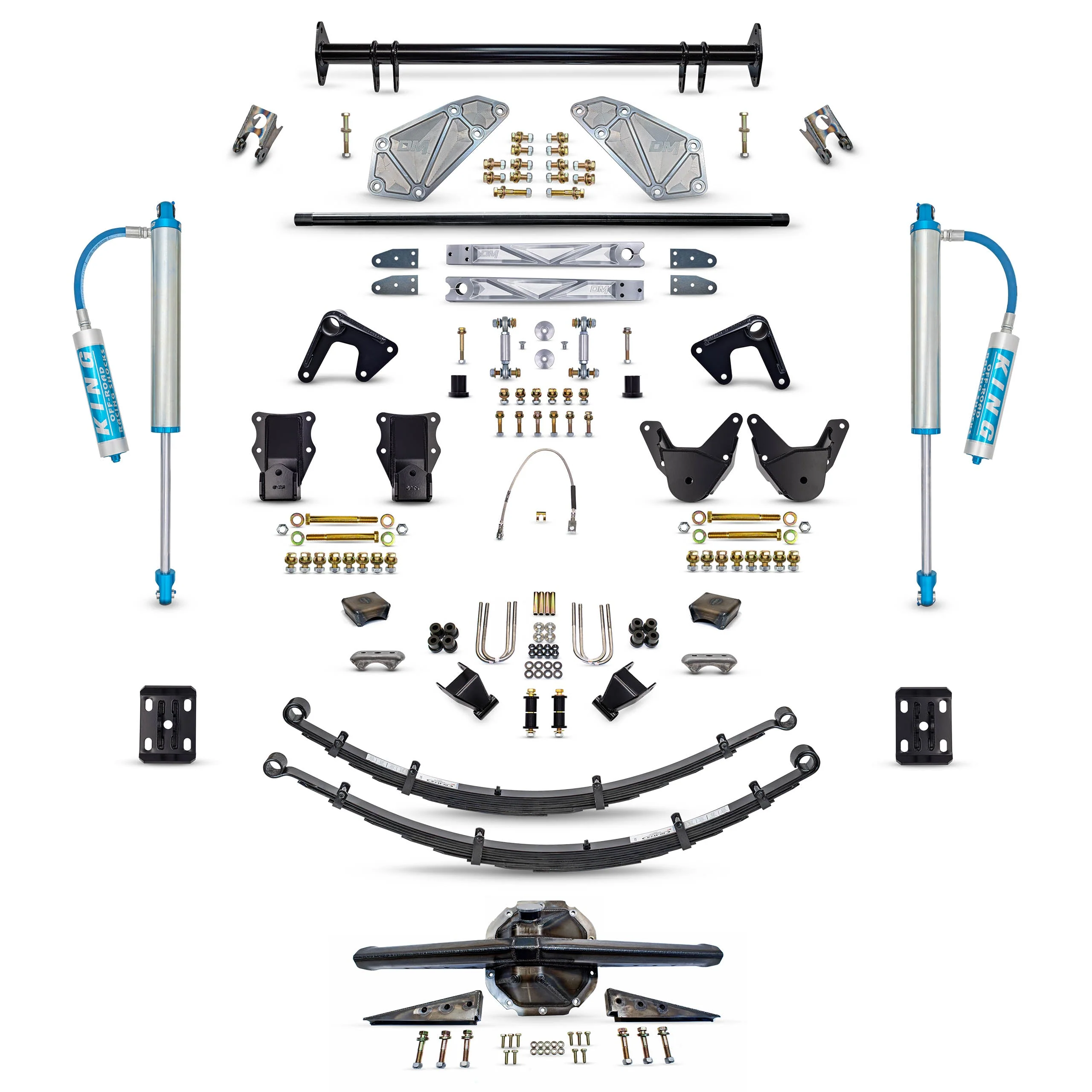 80-96 Bronco Complete Rear Long Travel Suspension Kit - Image 36
