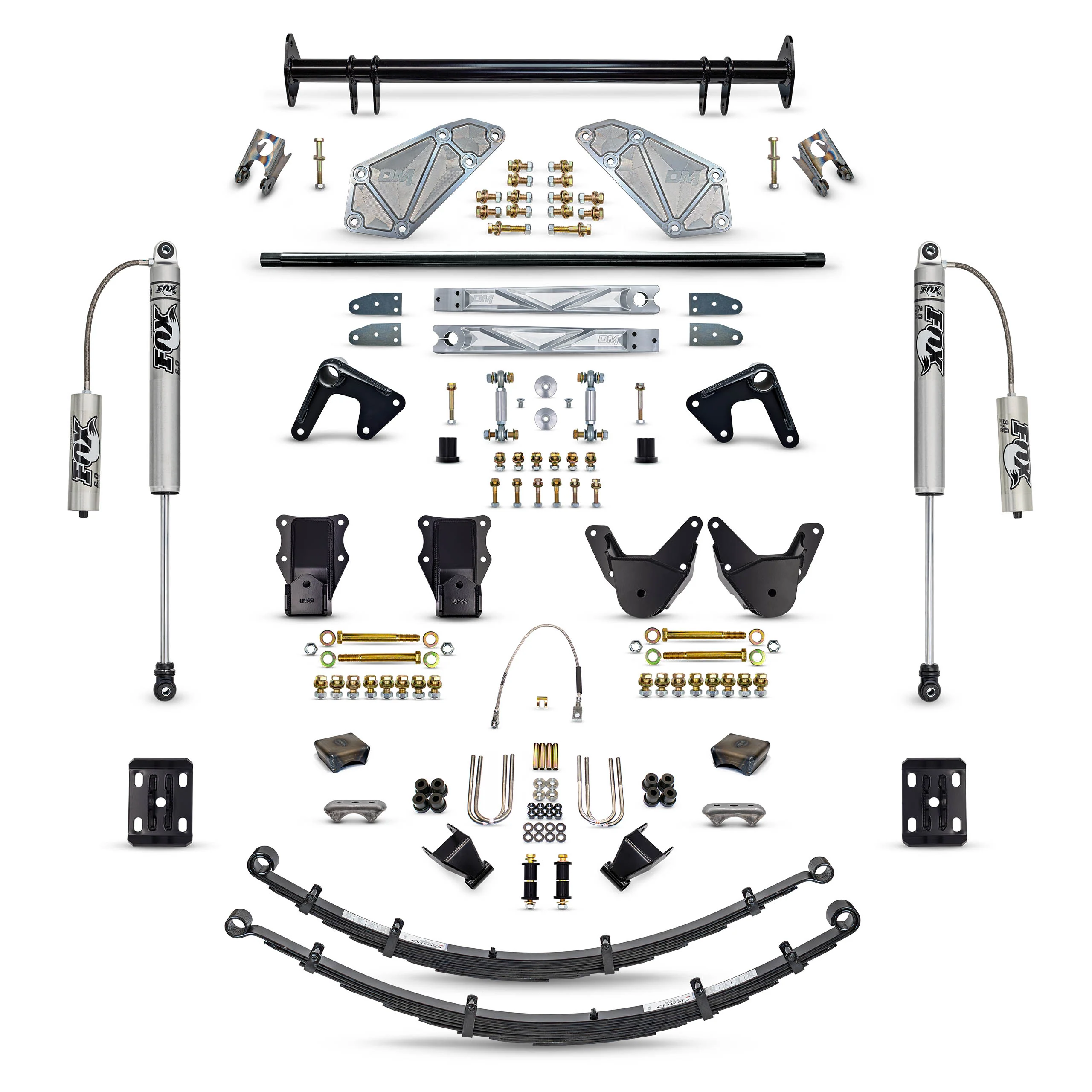 80-96 Bronco Complete Rear Long Travel Suspension Kit - Image 37