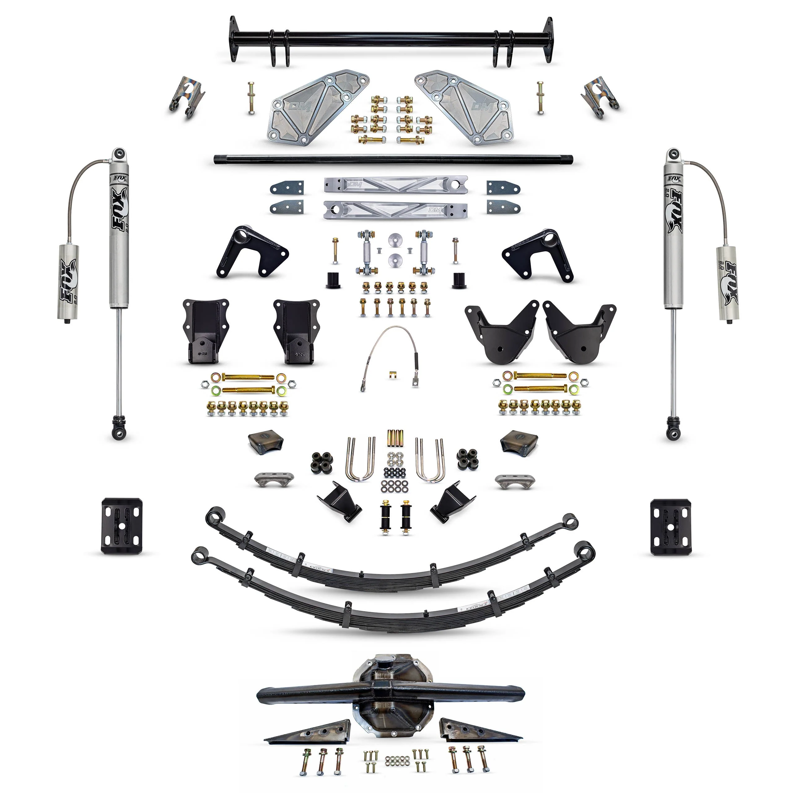 80-96 Bronco Complete Rear Long Travel Suspension Kit - Image 38