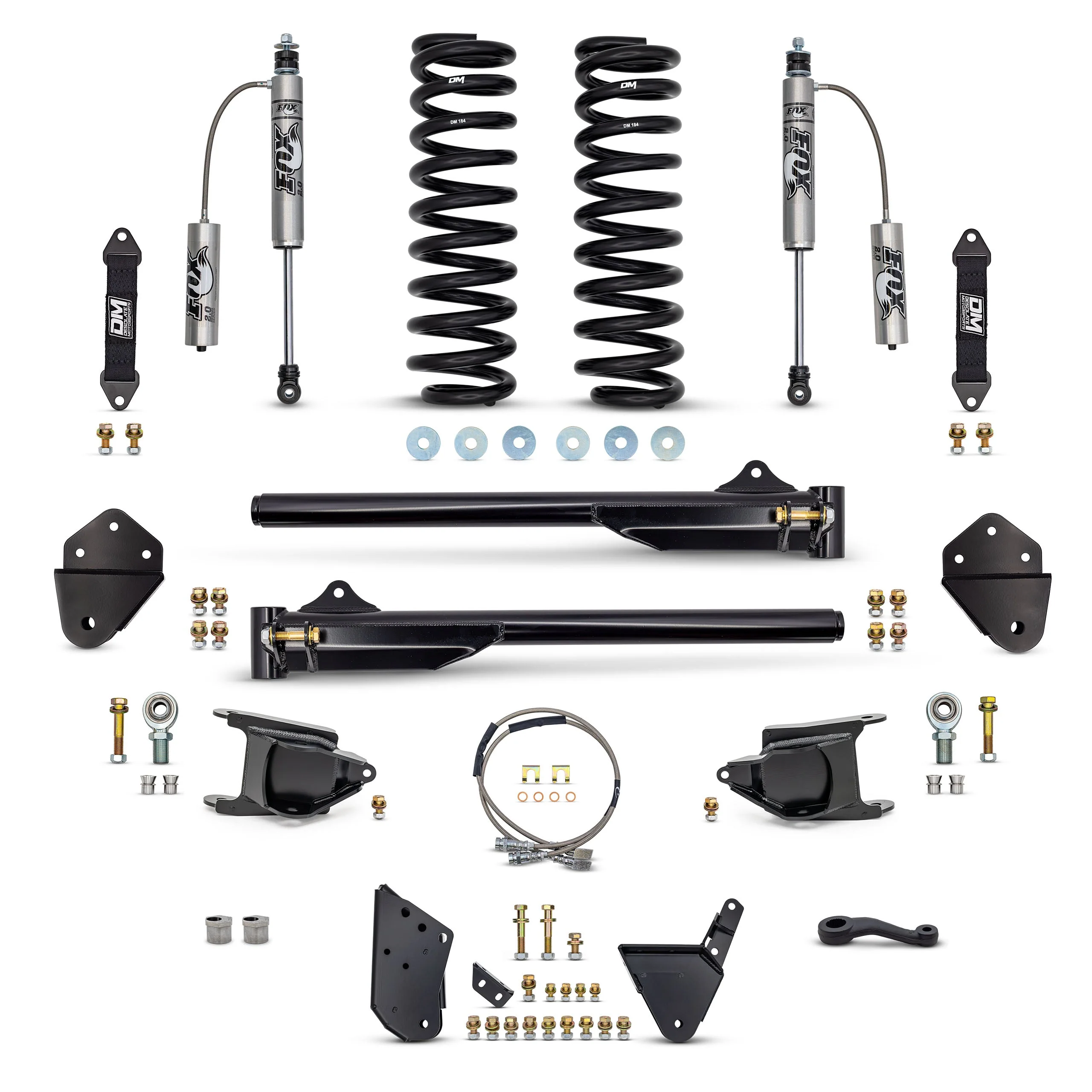 80-97 2WD F250 / F350 4" Lift (BOLT ON) Front Only - Image 20