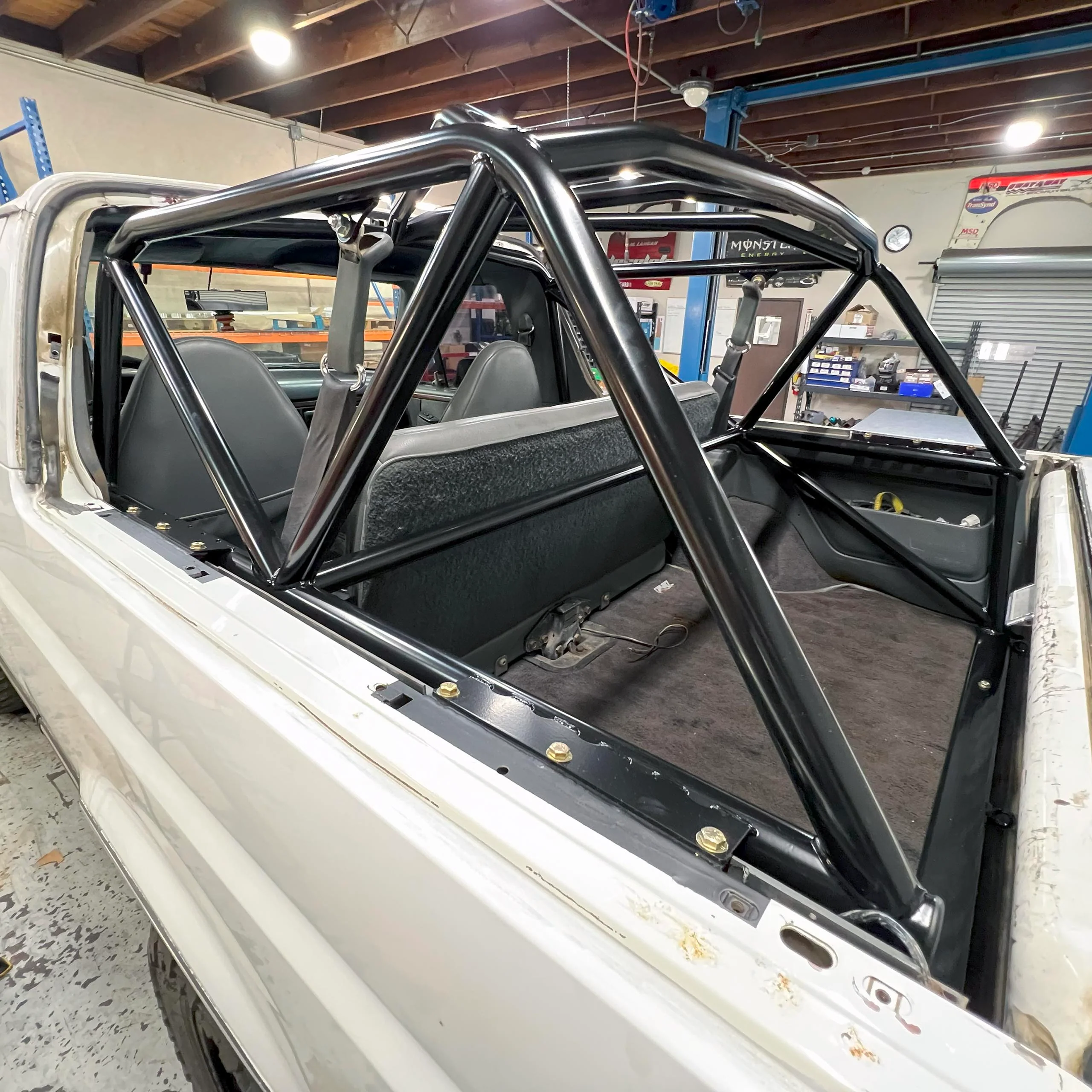 80-96 Bronco "Sport" Roll Cage - Fully Welded - Image 9