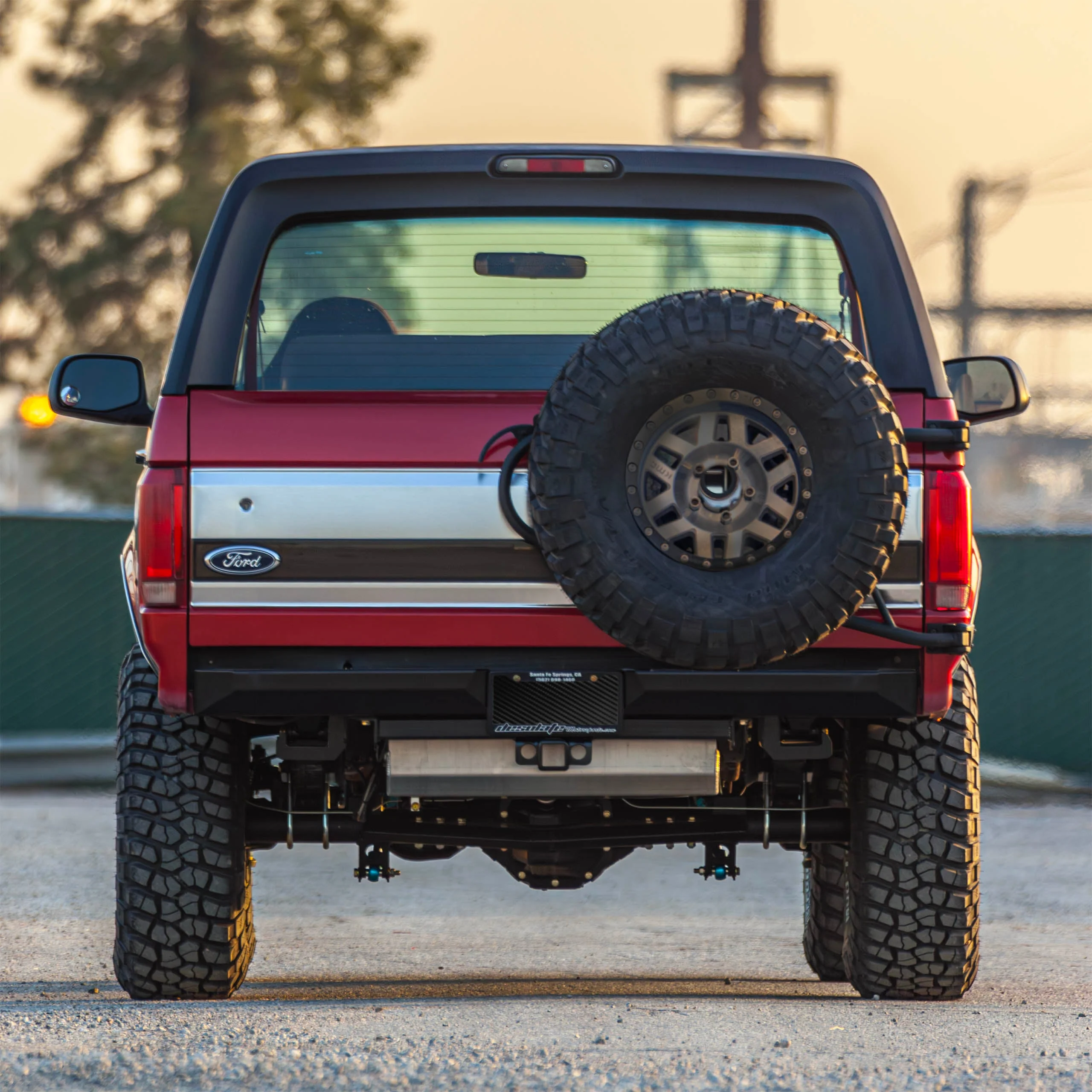 80-96 Bronco Rear Armor Package - Image 4