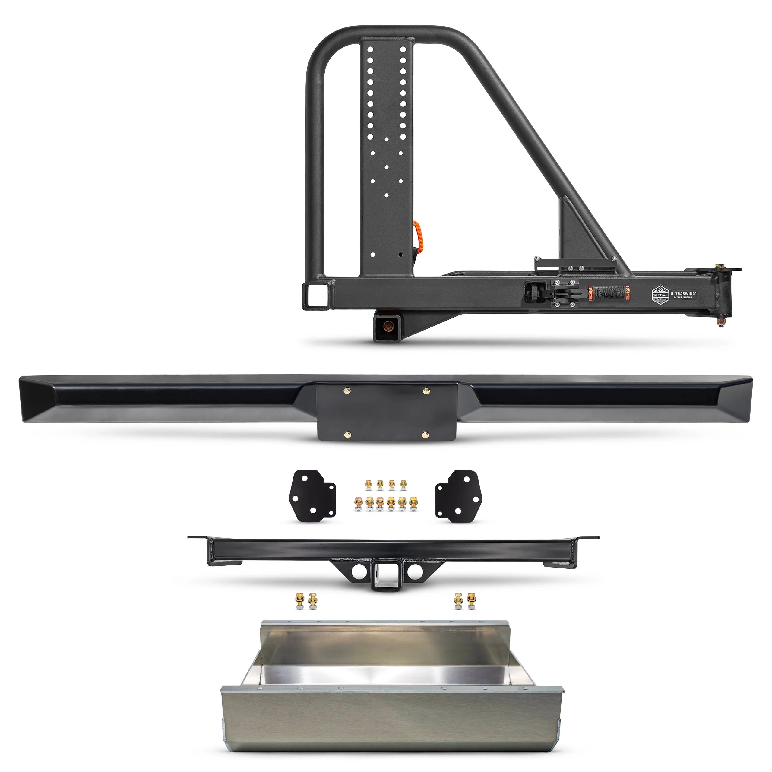 80-96 Bronco Rear Armor Package - Image 8