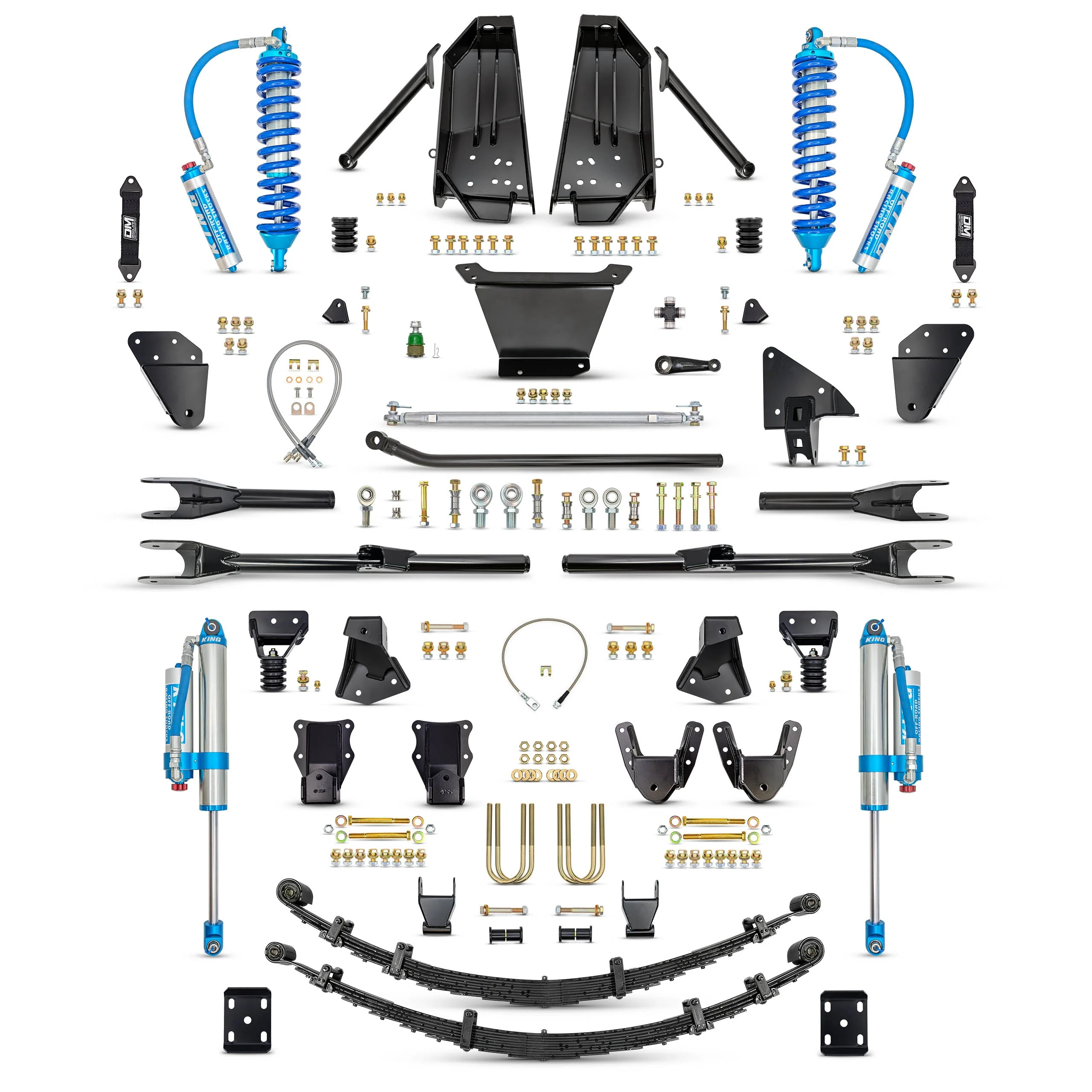 F-Series "DAILY DRIVER" "Super Duty" Conversion Kit Front and Rear (BOLT ON)